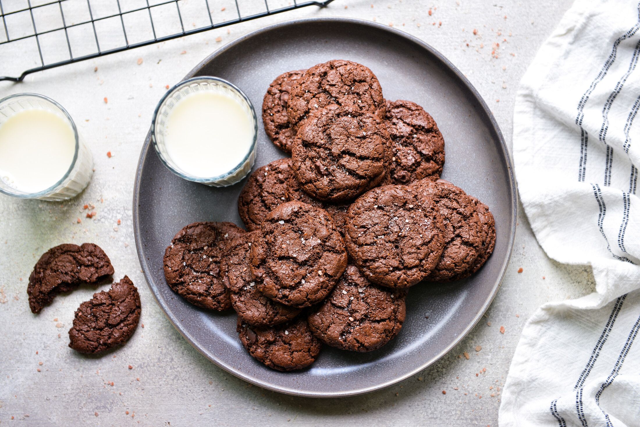 DOUBLE CHOCOLATE SUNBUTTER COOKIES-1