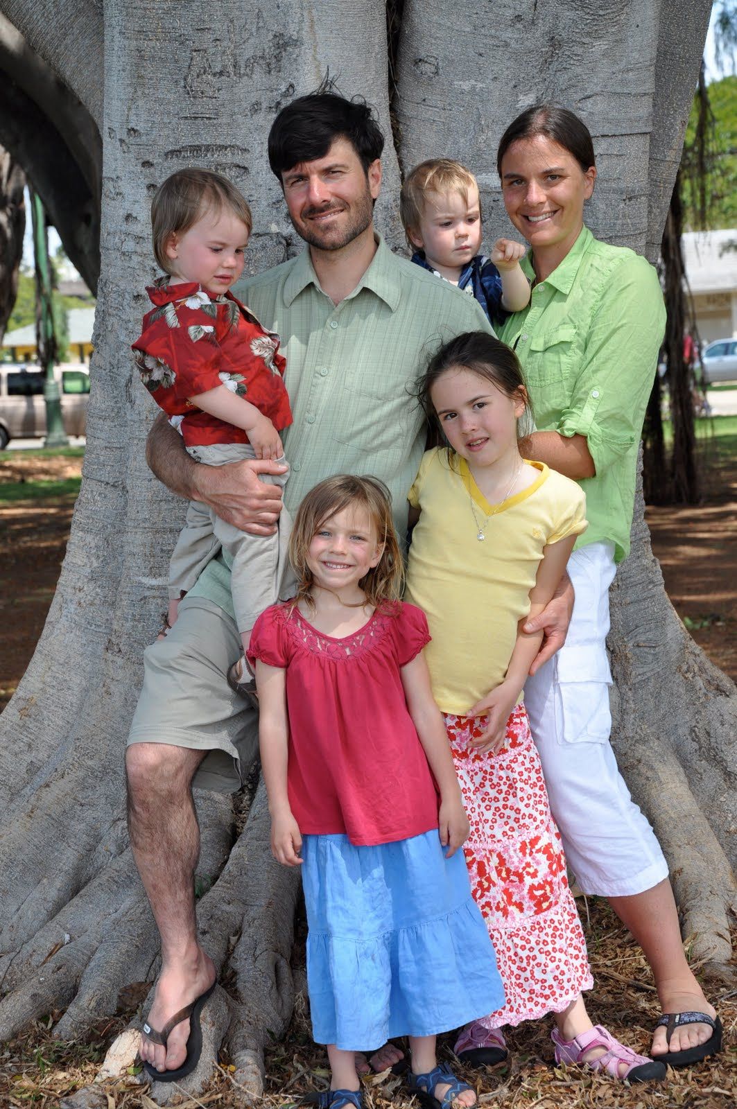 family photo- Hawaii 2009