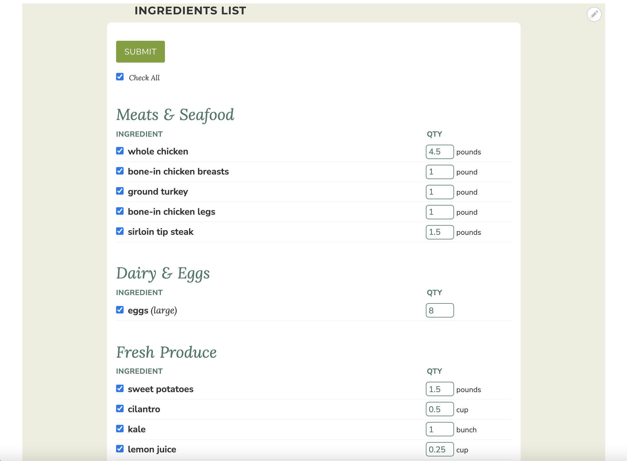 Ingredients list-screenshot-2