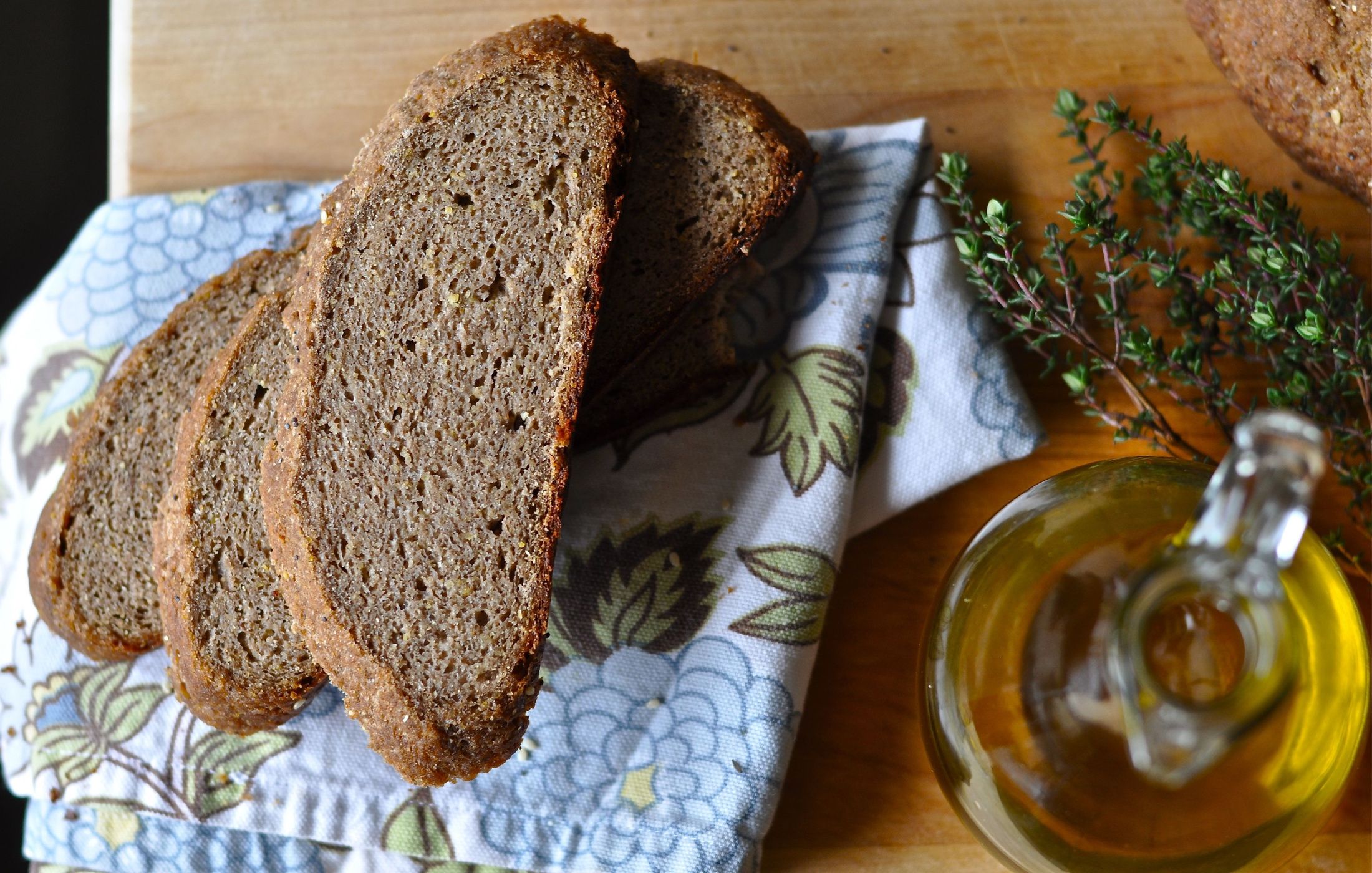 Gluten-Free Vegan Xanthan-Free Yeast Bread Recipe