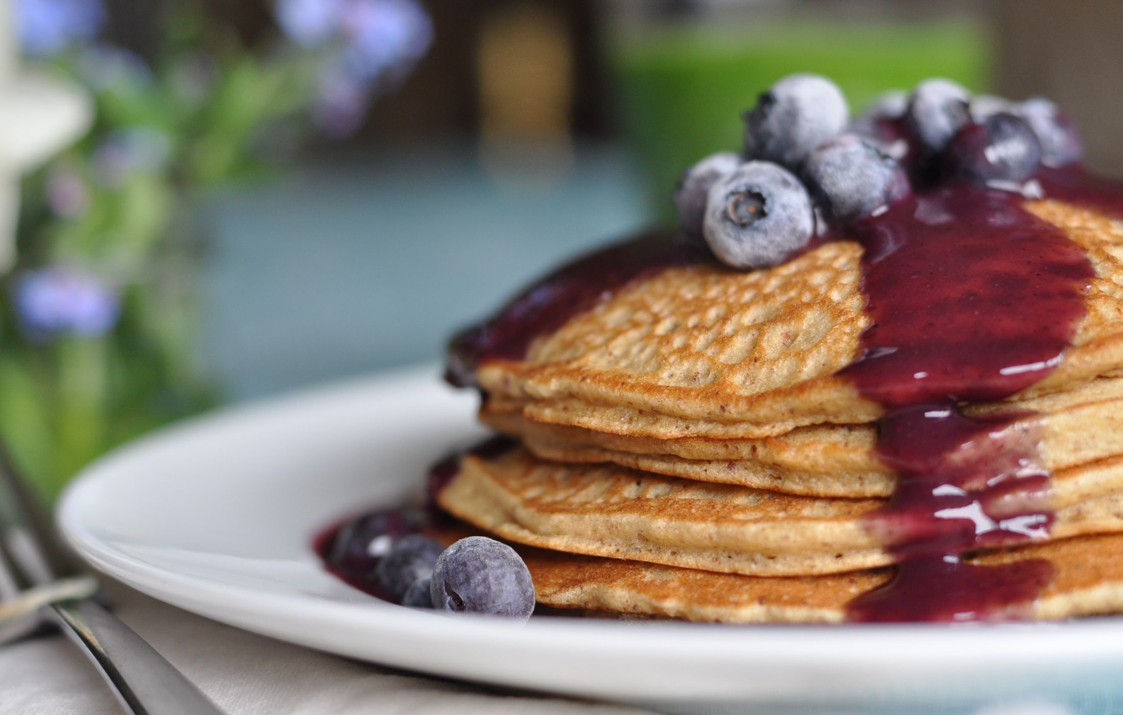 Gluten-Free Buckwheat Hazelnut Pancakes