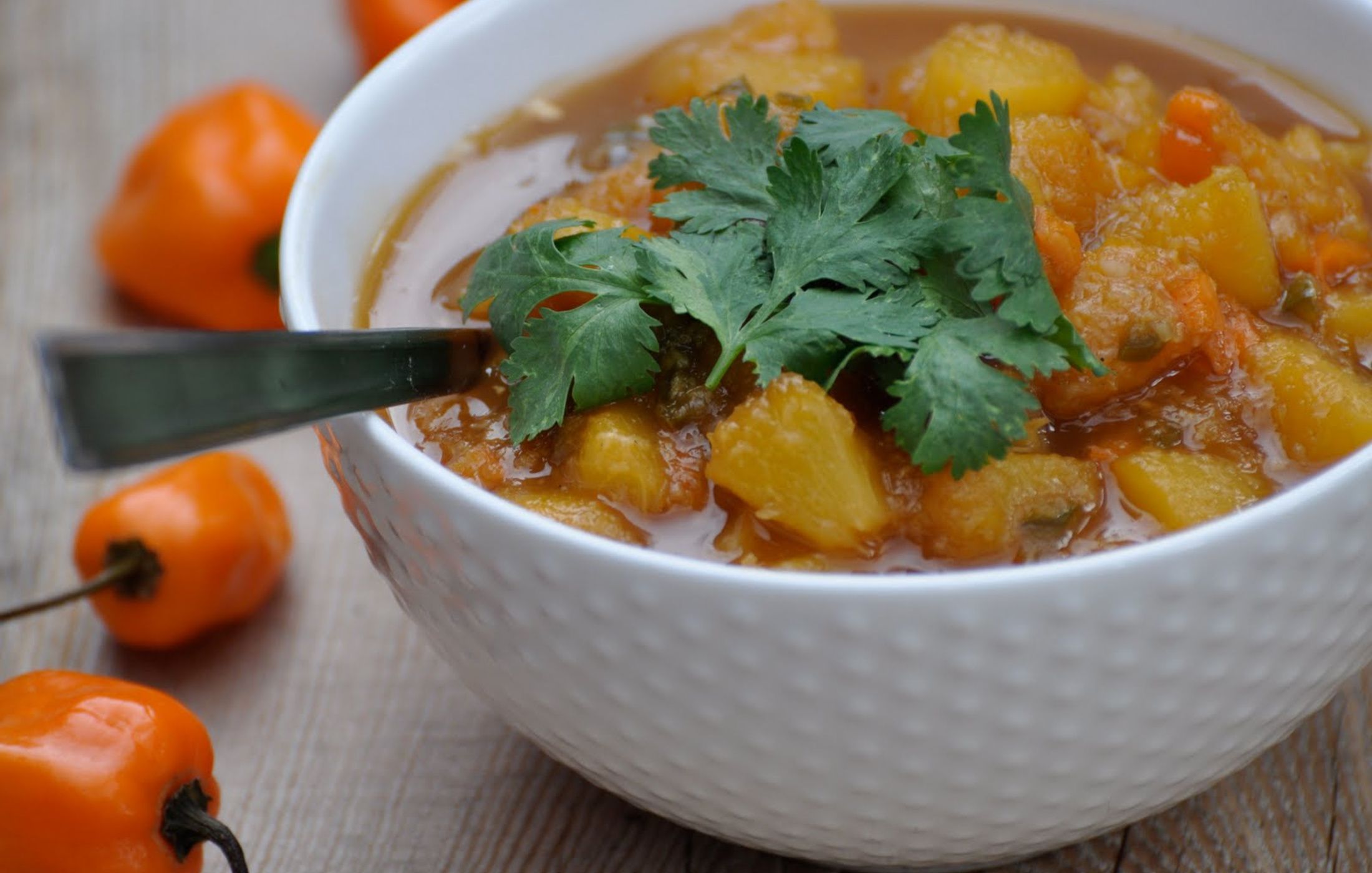 Spicy Peach Chutney Sugar-Free