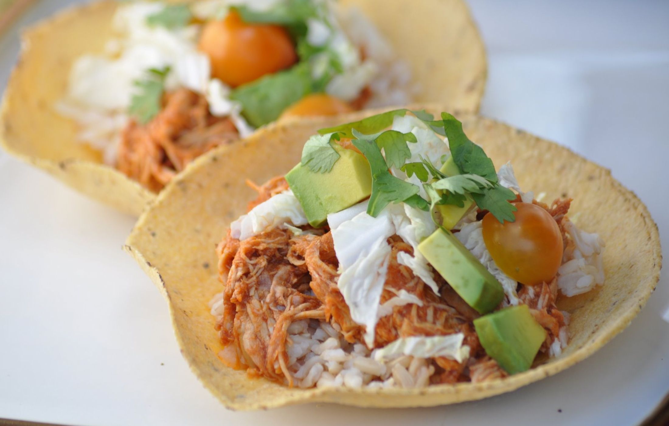 Slow Cooked Chicken Taco Filling