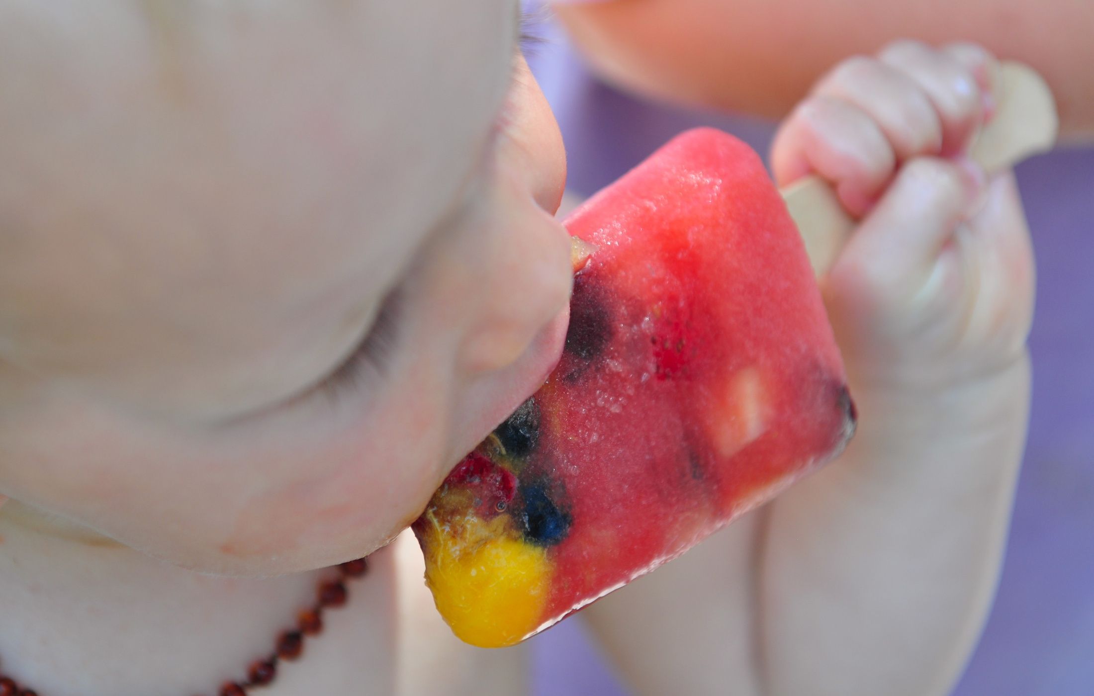 watermelon popsicles - Camille