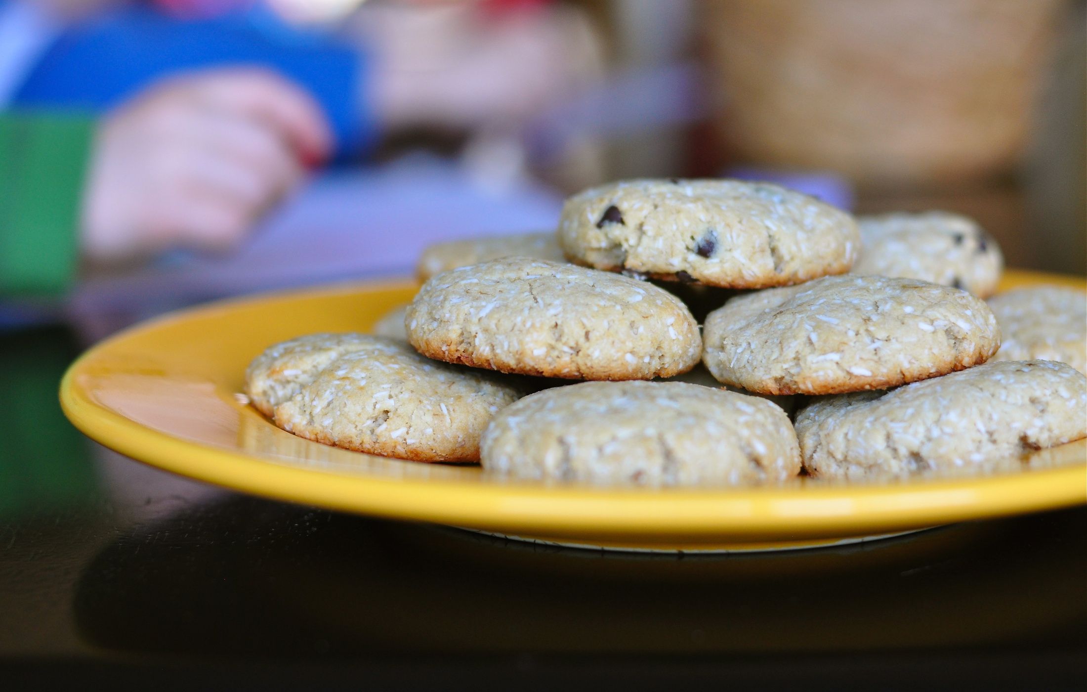 Grain-Free Vegan Banana Coconut Cookies