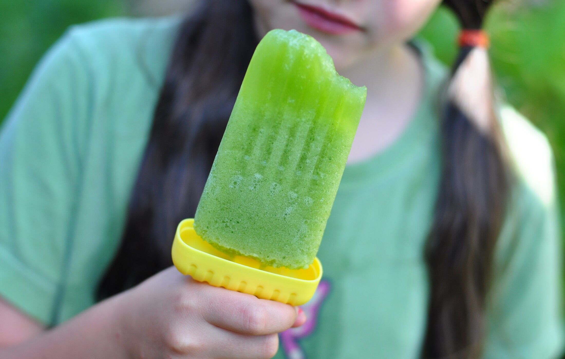 Honeydew-Cucumber-Mint Popsicles