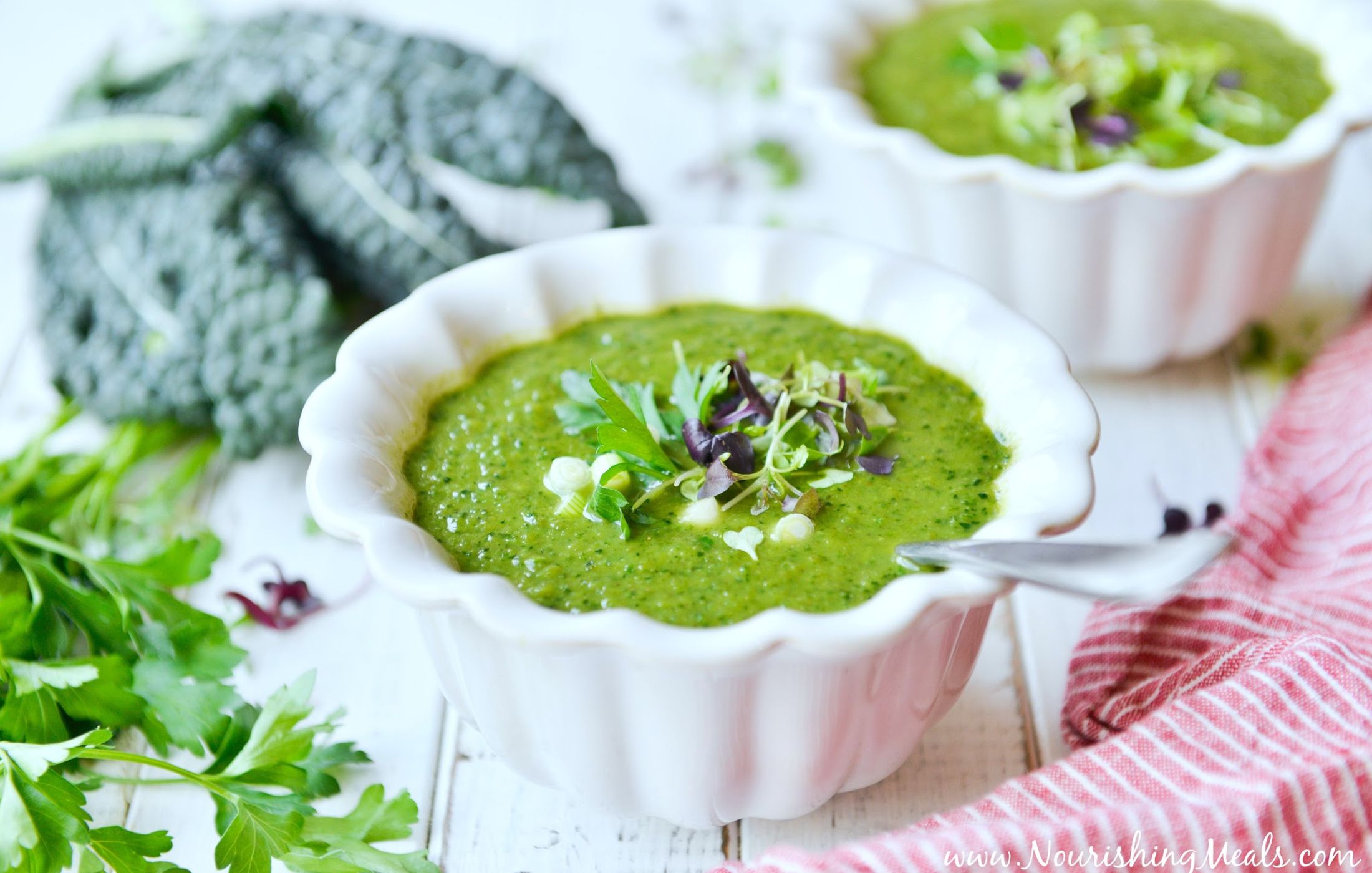 Green Kale Detox Soup