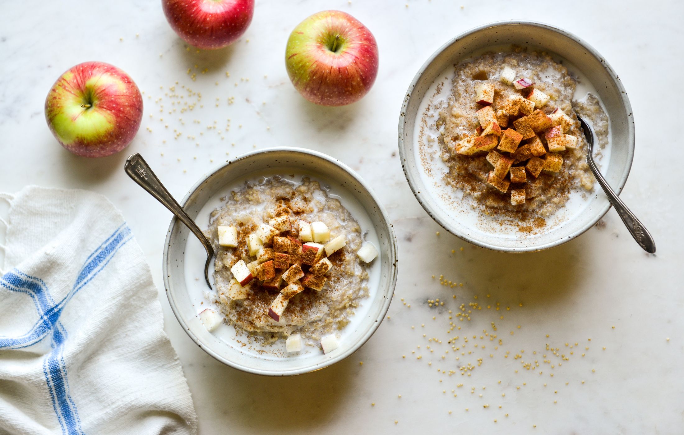 APPLE MILLET PORRIDGE VEGAN