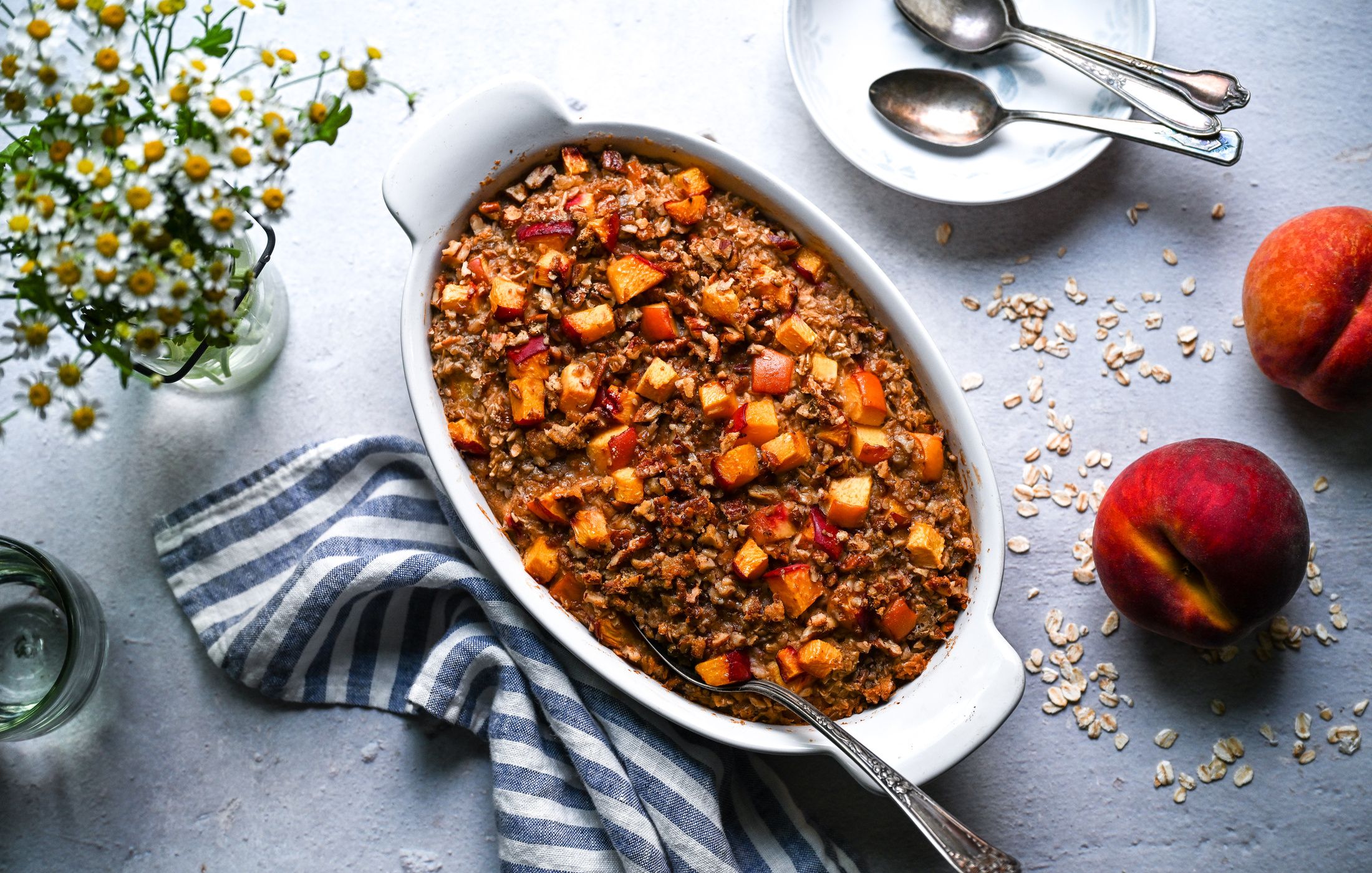 BAKED PEACH OATMEAL DAIRY-FREE OPTION-1