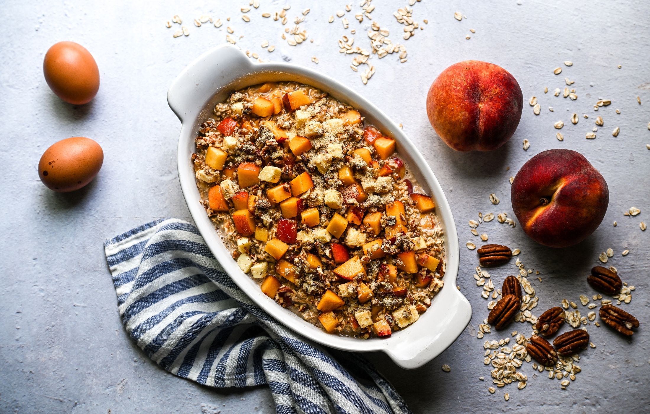 BAKED PEACH OATMEAL DAIRY-FREE OPTION-2