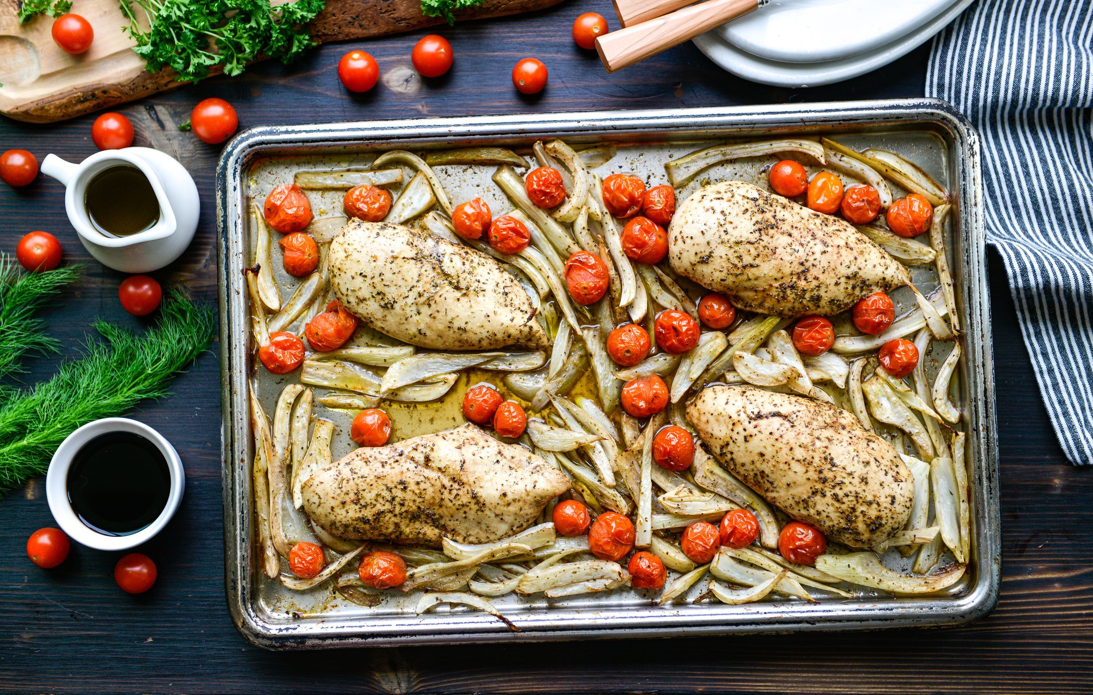 BALSAMIC SHEET PAN CHICKEN AND FENNEL-2