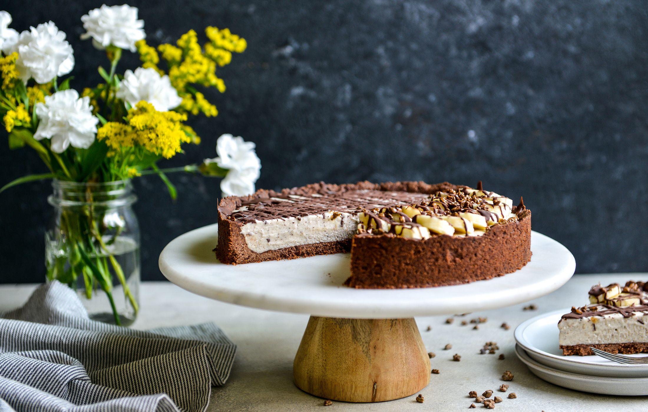 BANANA COCONUT CREAM PIE VEGAN GRAIN-FREE-22