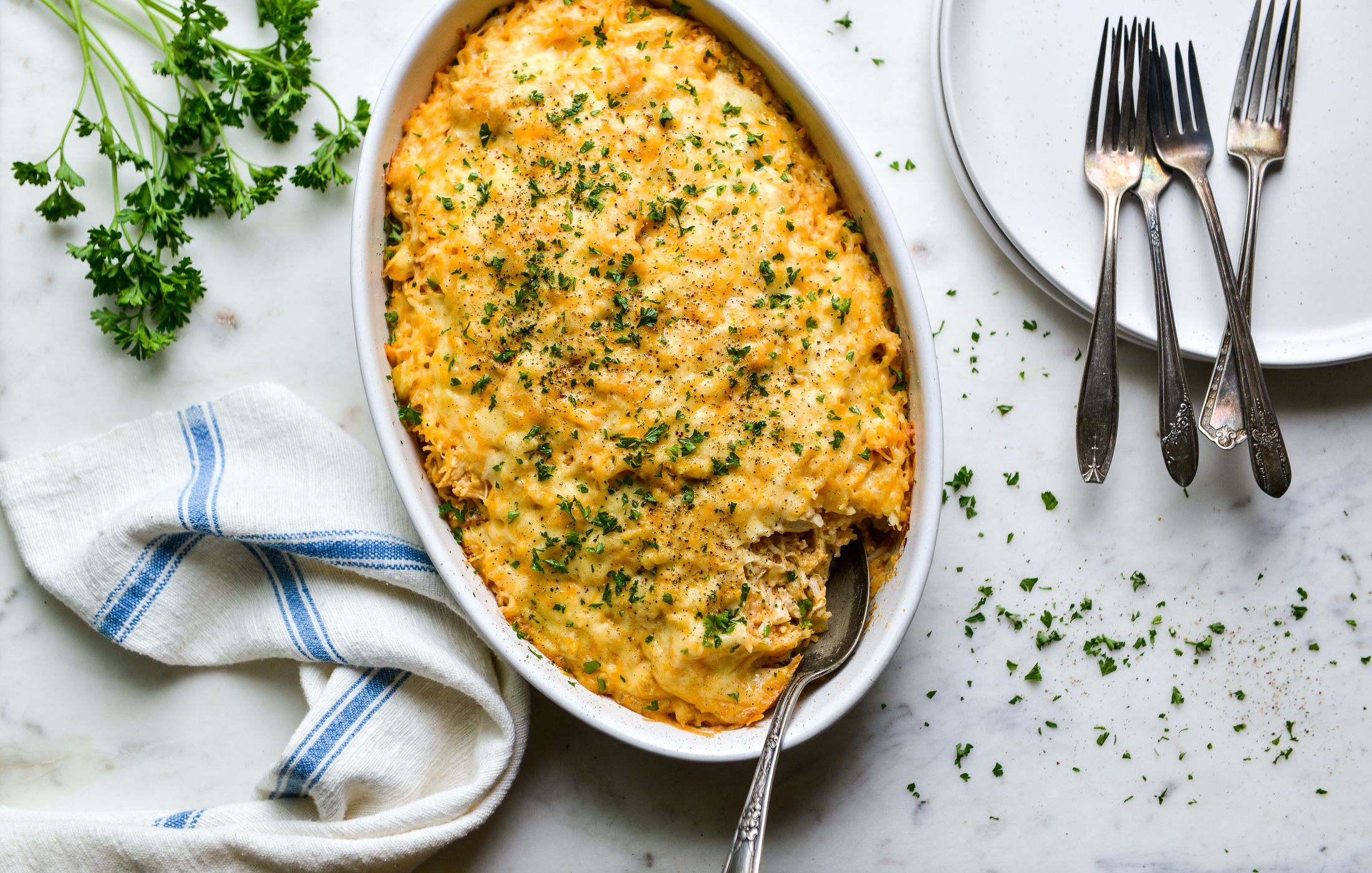 BUFFALO CHICKEN AND RICE CASSEROLE GLUTEN-FREE-2