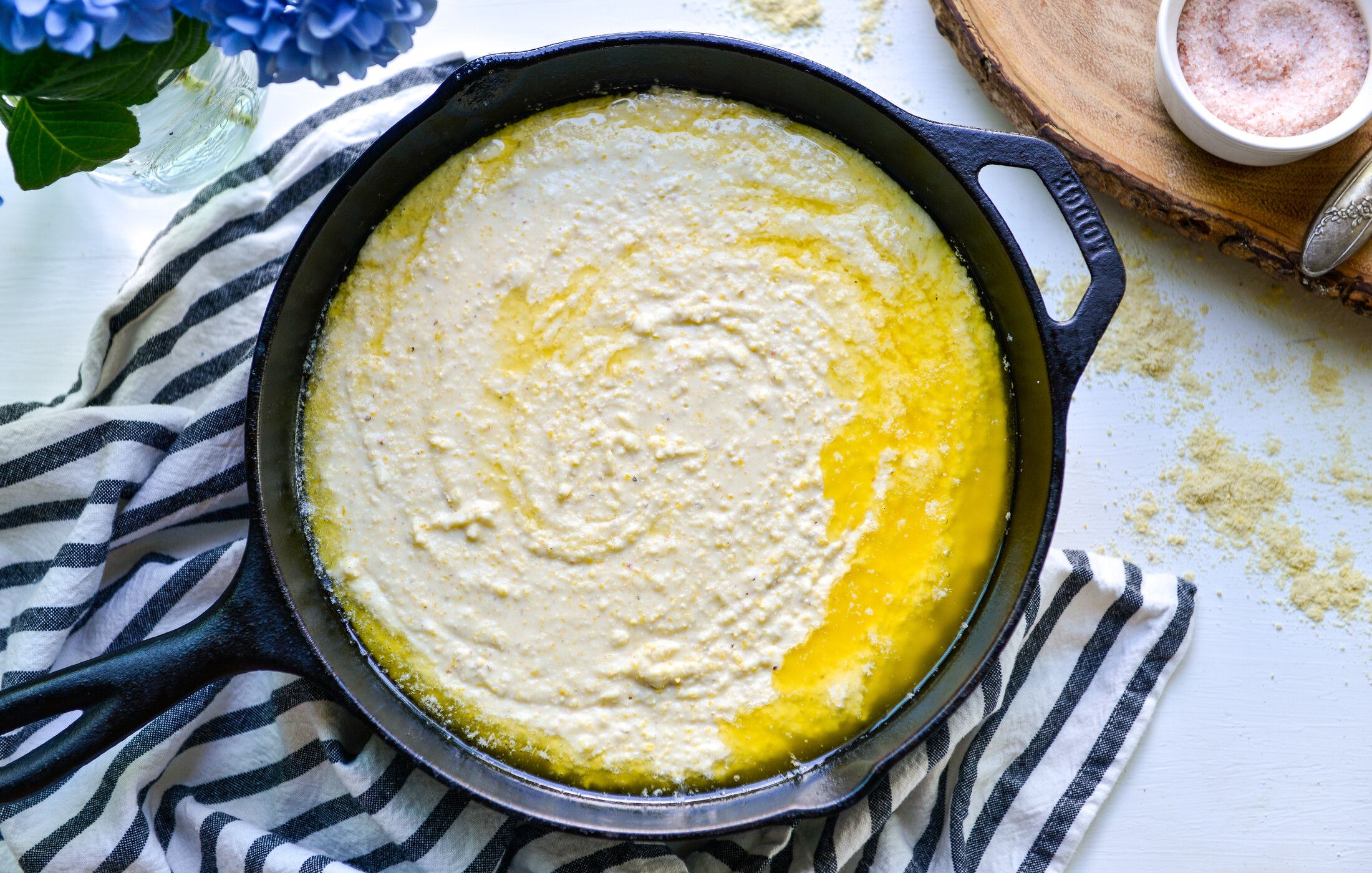 BUTTERMILK SKILLET CORNBREAD-3