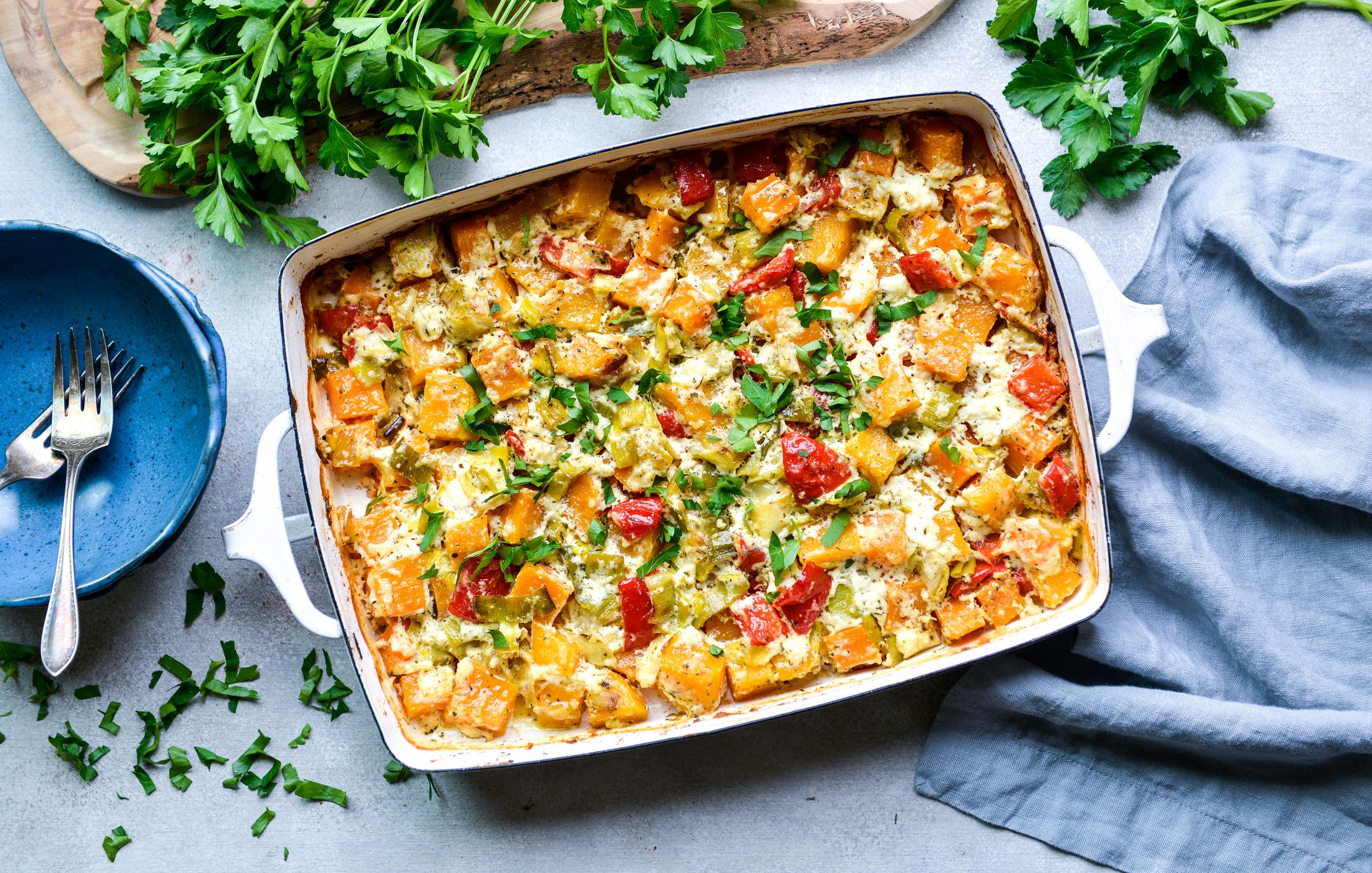 BUTTERNUT-RICOTTA CASSEROLE-1