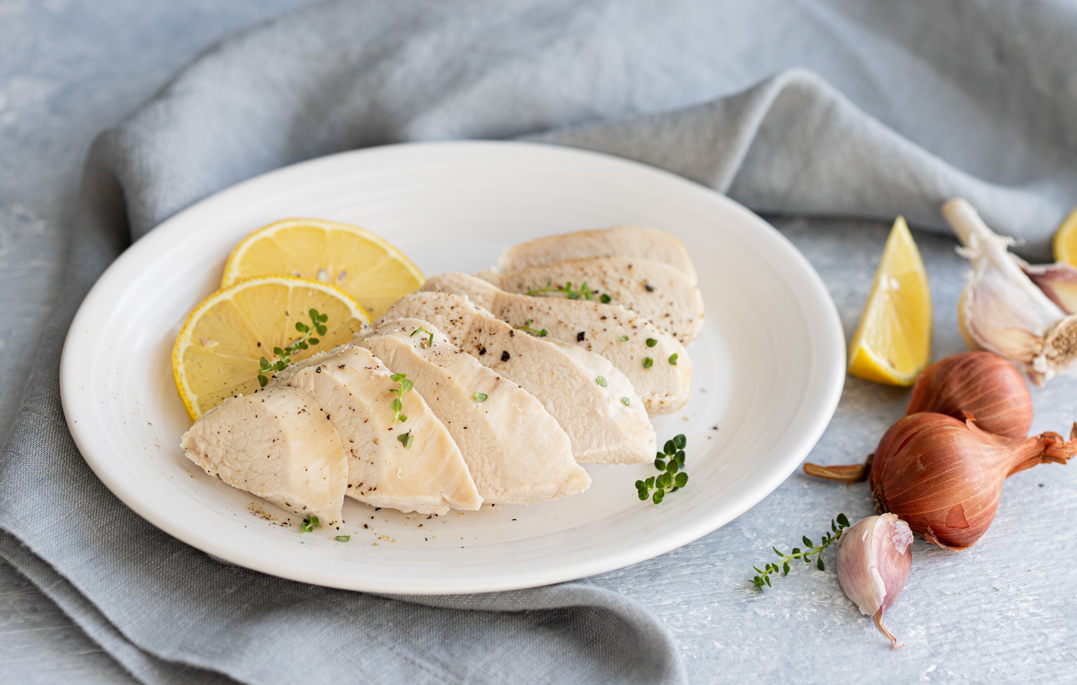 Basic Poached Chicken
