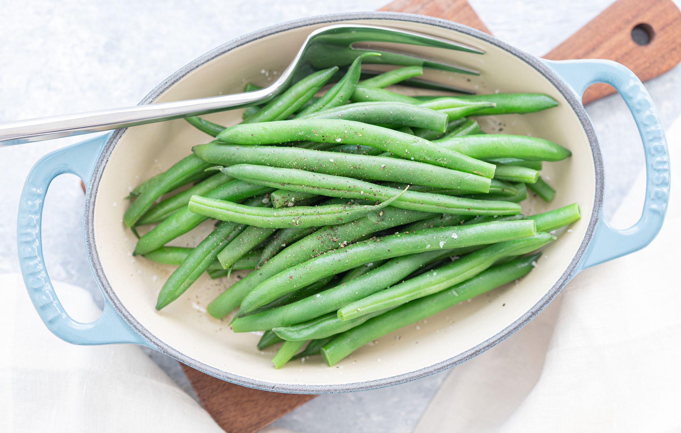 Basic Steamed Green Beans-2