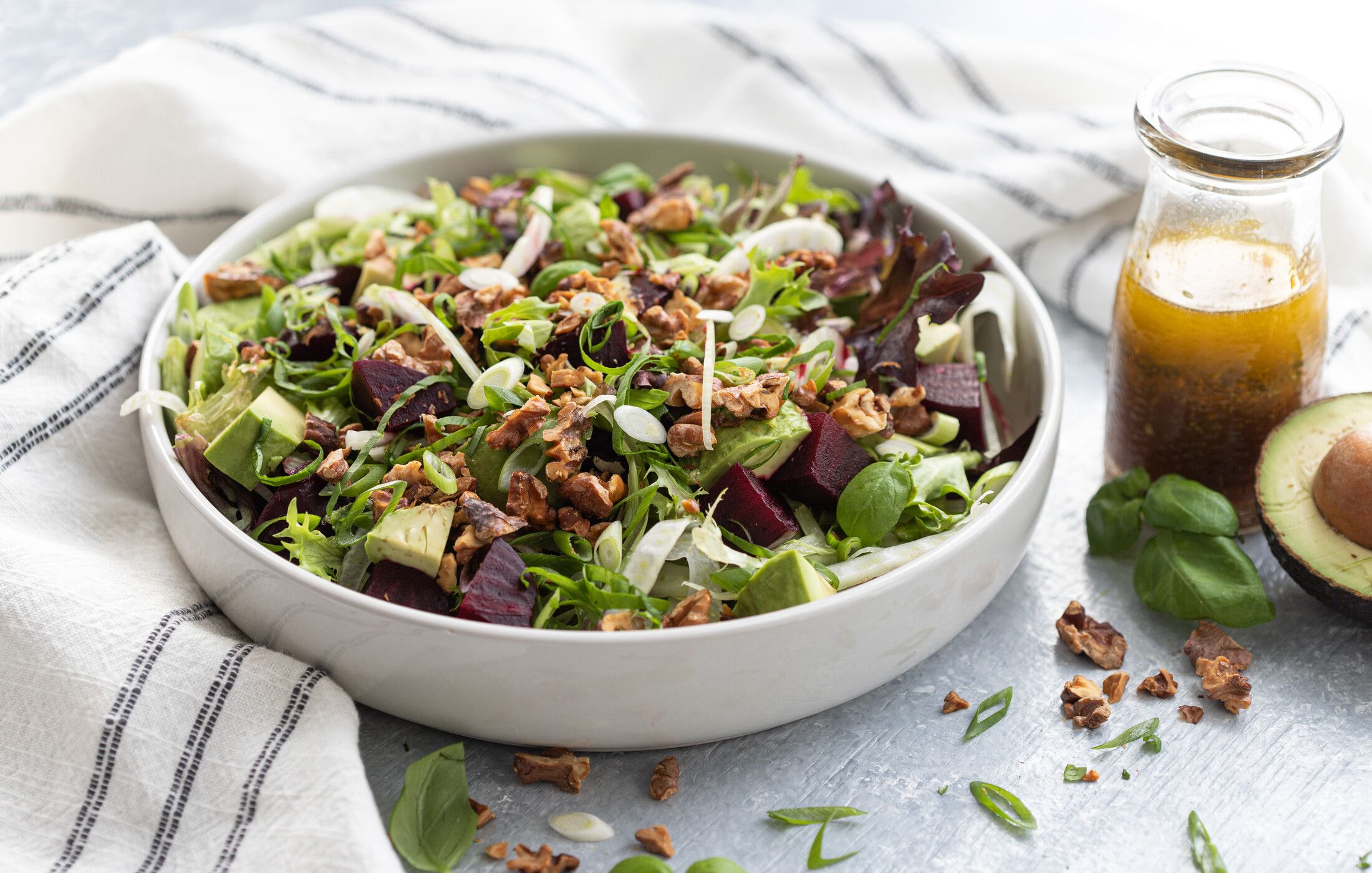 Beet and Fennel Salad with Orange Vinaigrette