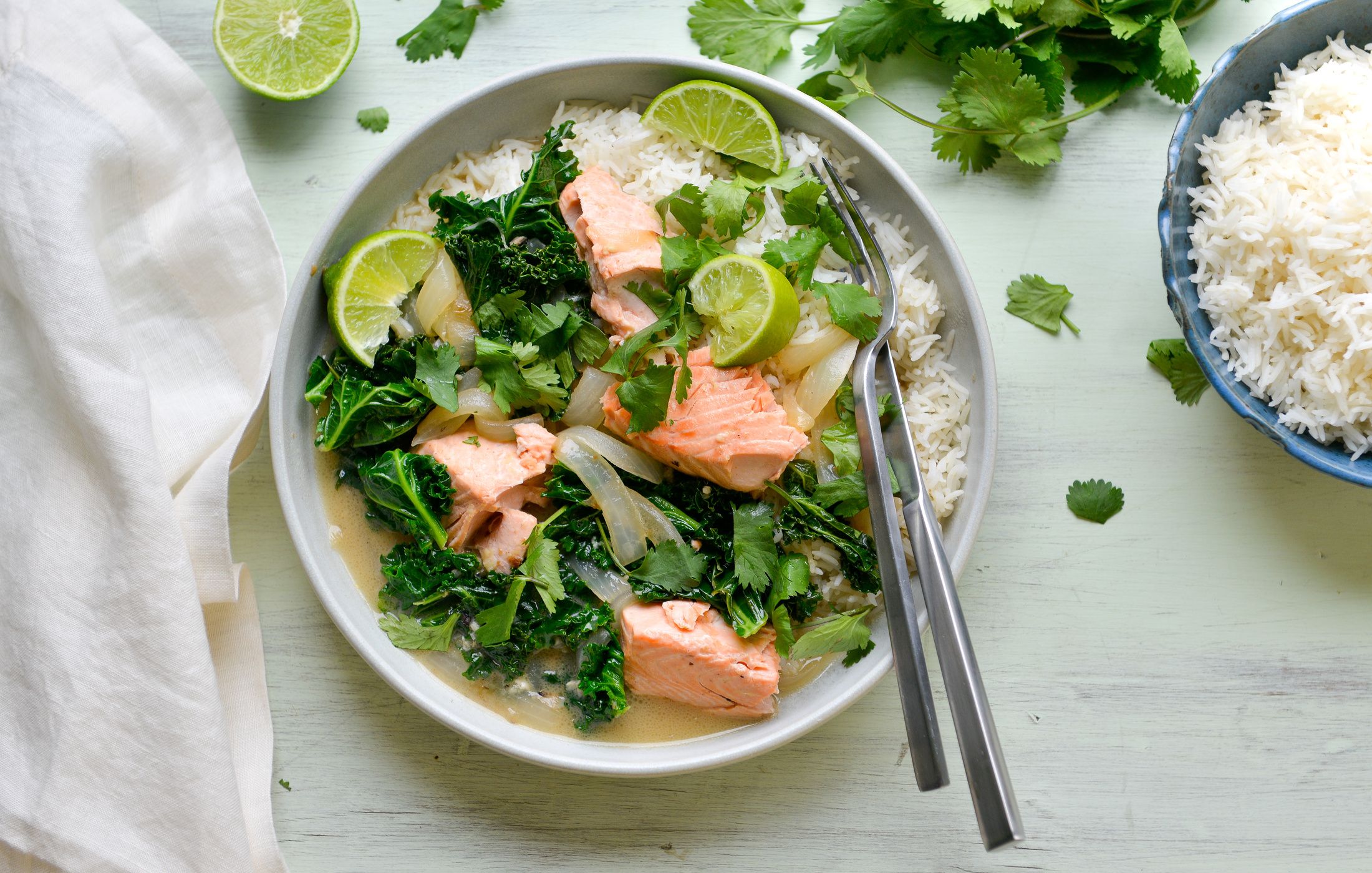 COCONUT GINGER POACHED SALMON-1