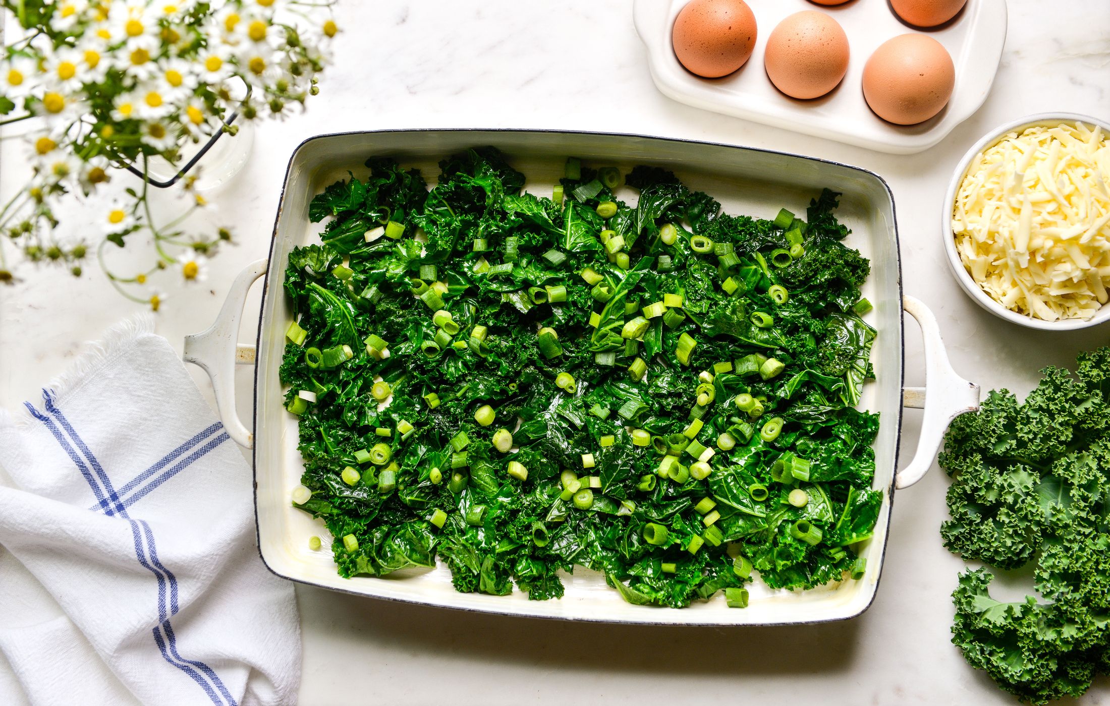 COTTAGE CHEESE KALE EGG BAKE-1