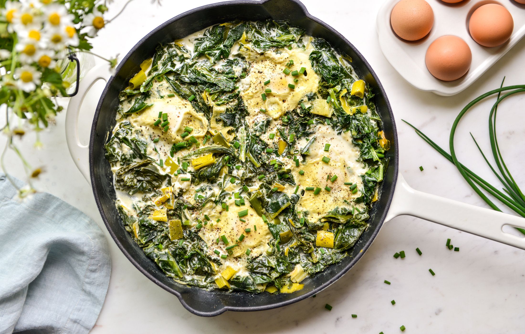CREAMY GREENS AND EGGS DAIRY-FREE-1