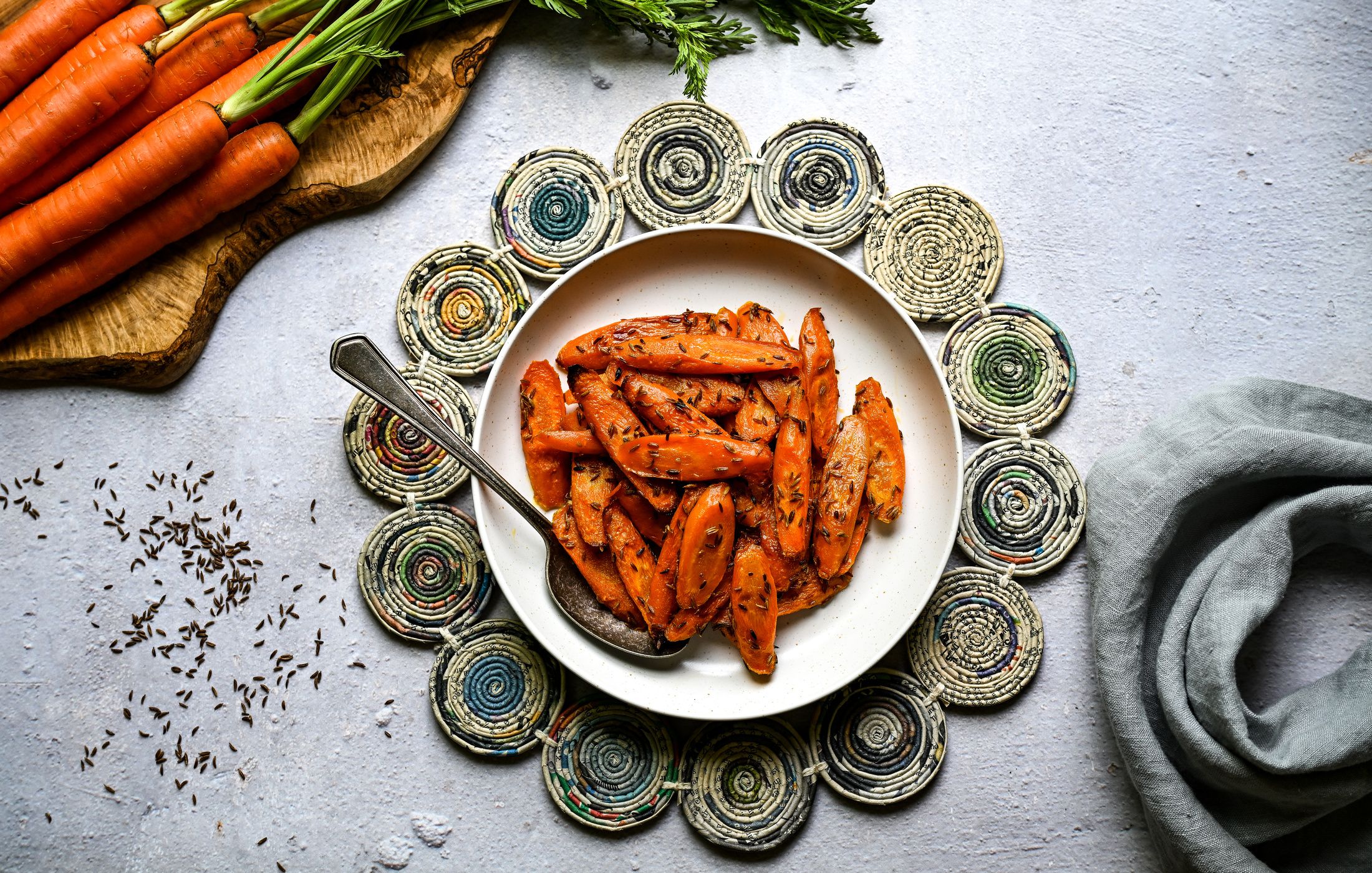 CUMIN SEED ROASTED CARROTS