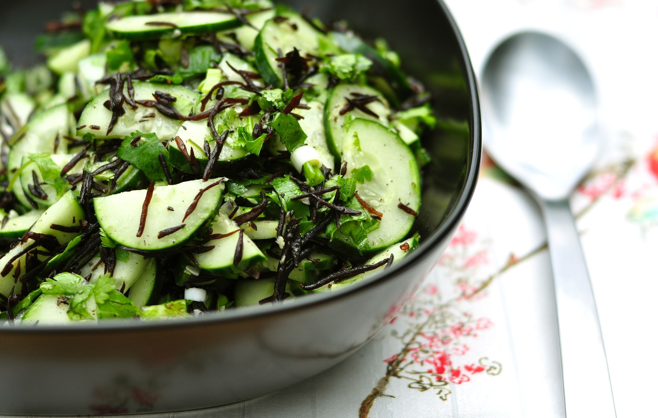 Cucumber Arame Salad