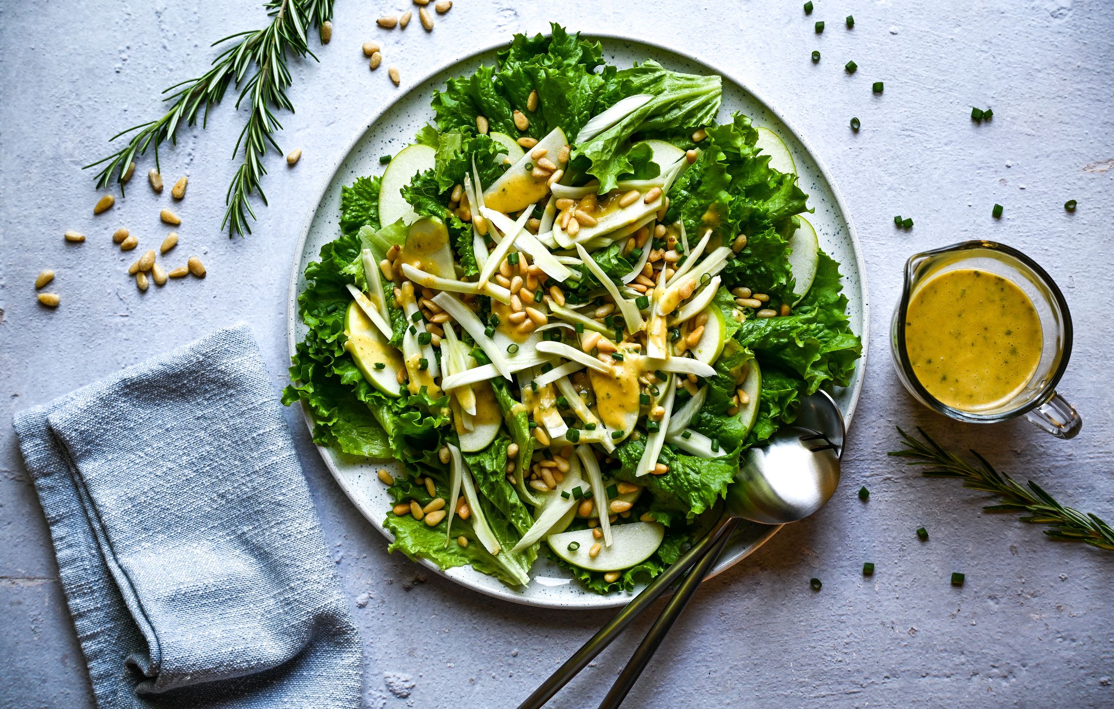 FENNEL AND APPLE SALAD WITH ROSEMARY-CIDER VINAIGRETTE ELIMINATION DIET