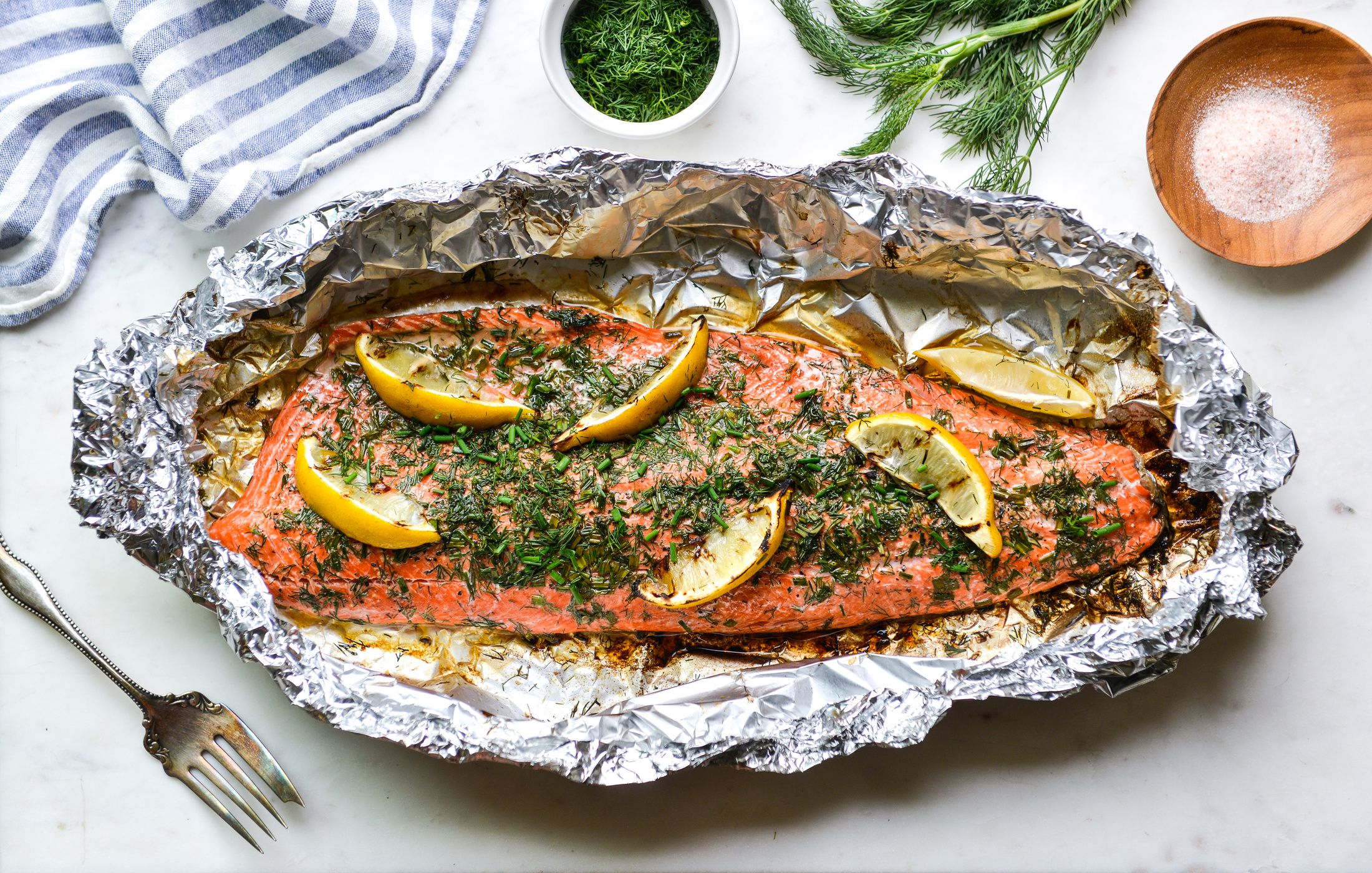FOIL-PACKET GRILLED SALMON-1