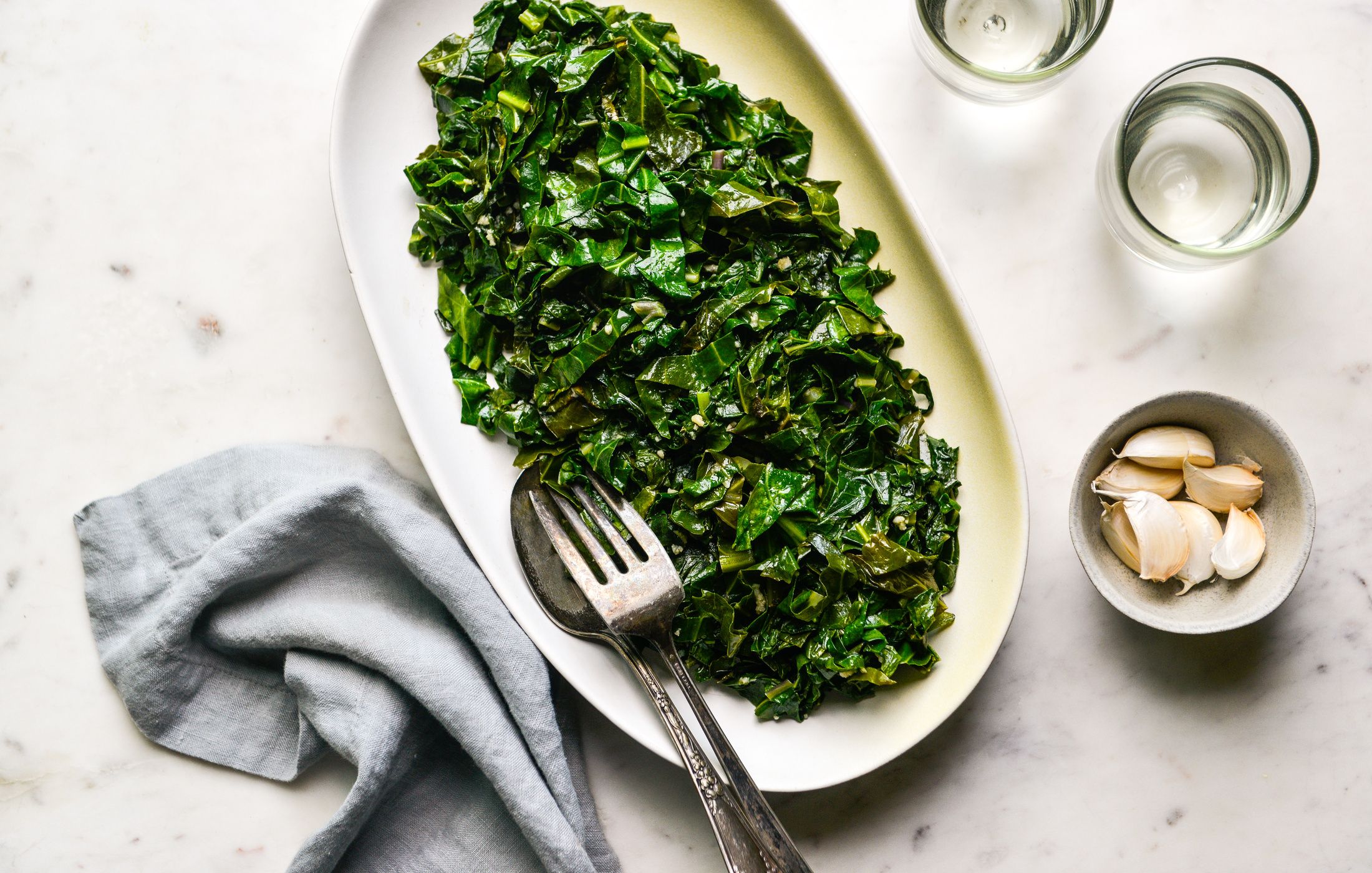 GARLIC SAUTEED GREENS ELIMINATION DIET RECIPE-1