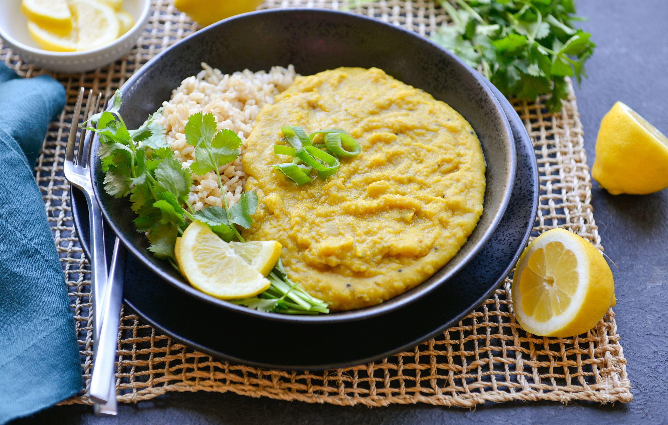 GINGERED YELLOW SPLIT PEA DAL-2