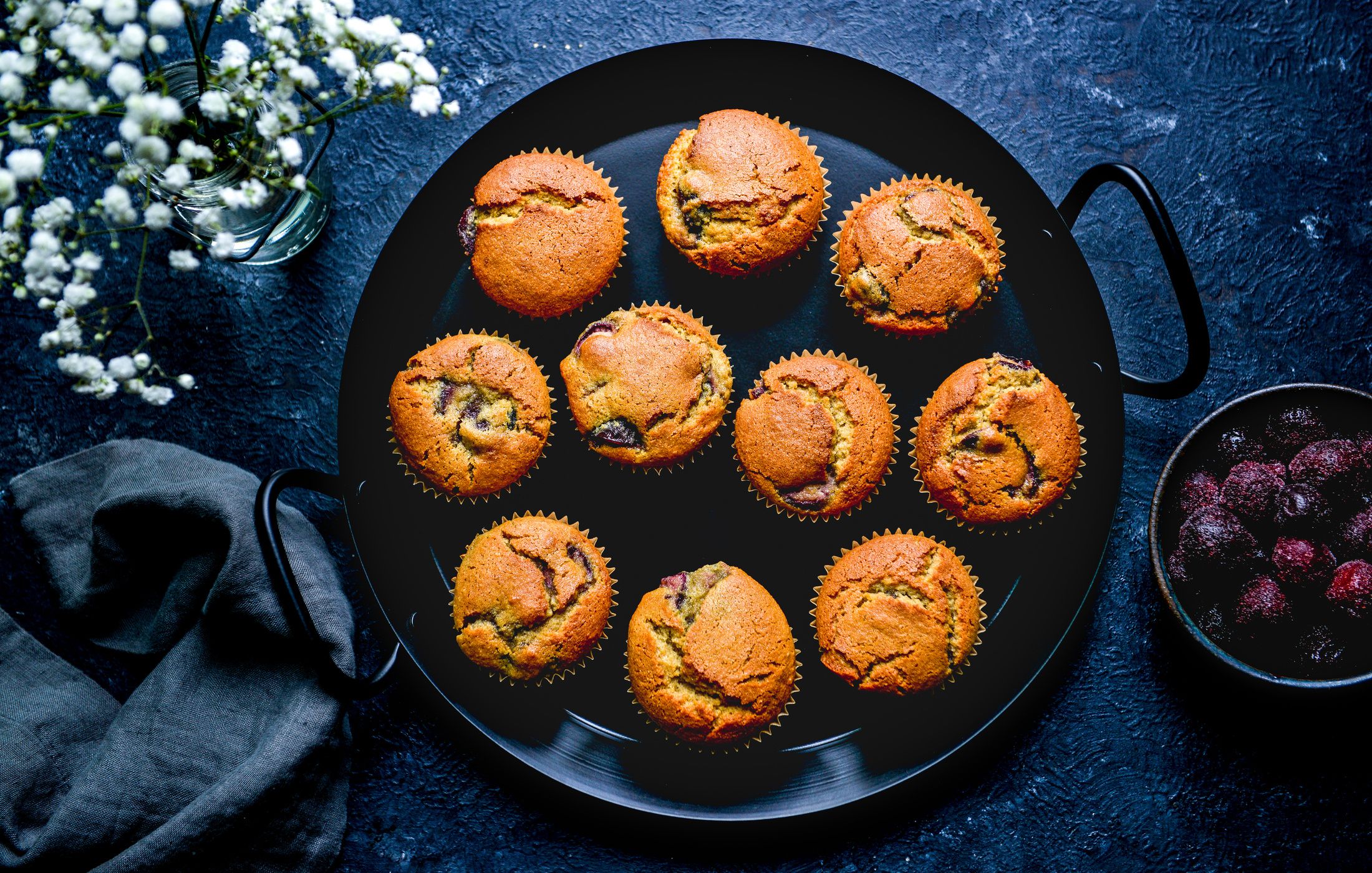 GLUTEN-FREE CHERRY-ALMOND MUFFINS-11