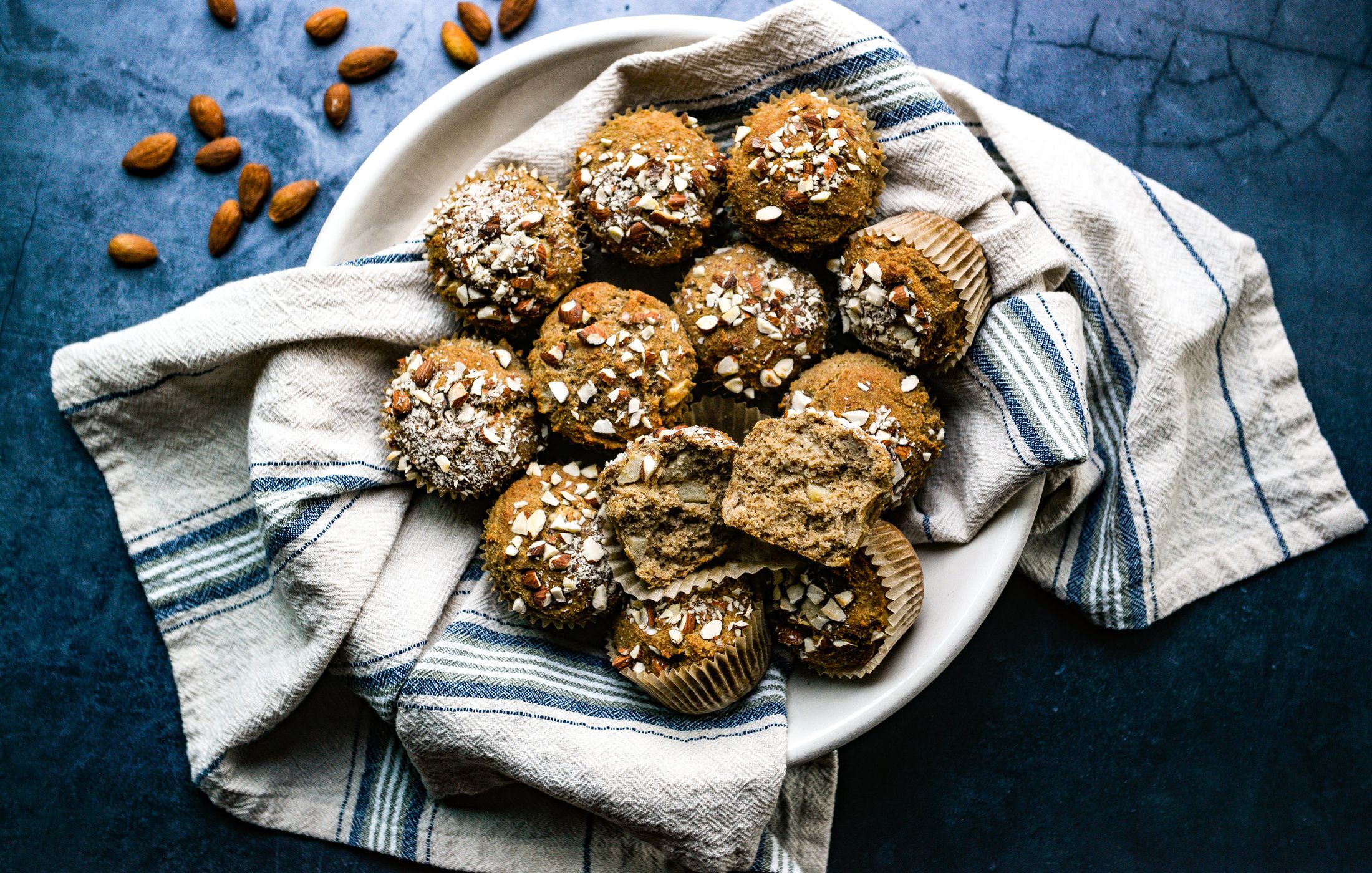 GLUTEN-FREE EGG-FREE APPLE ALMOND MUFFINS-2