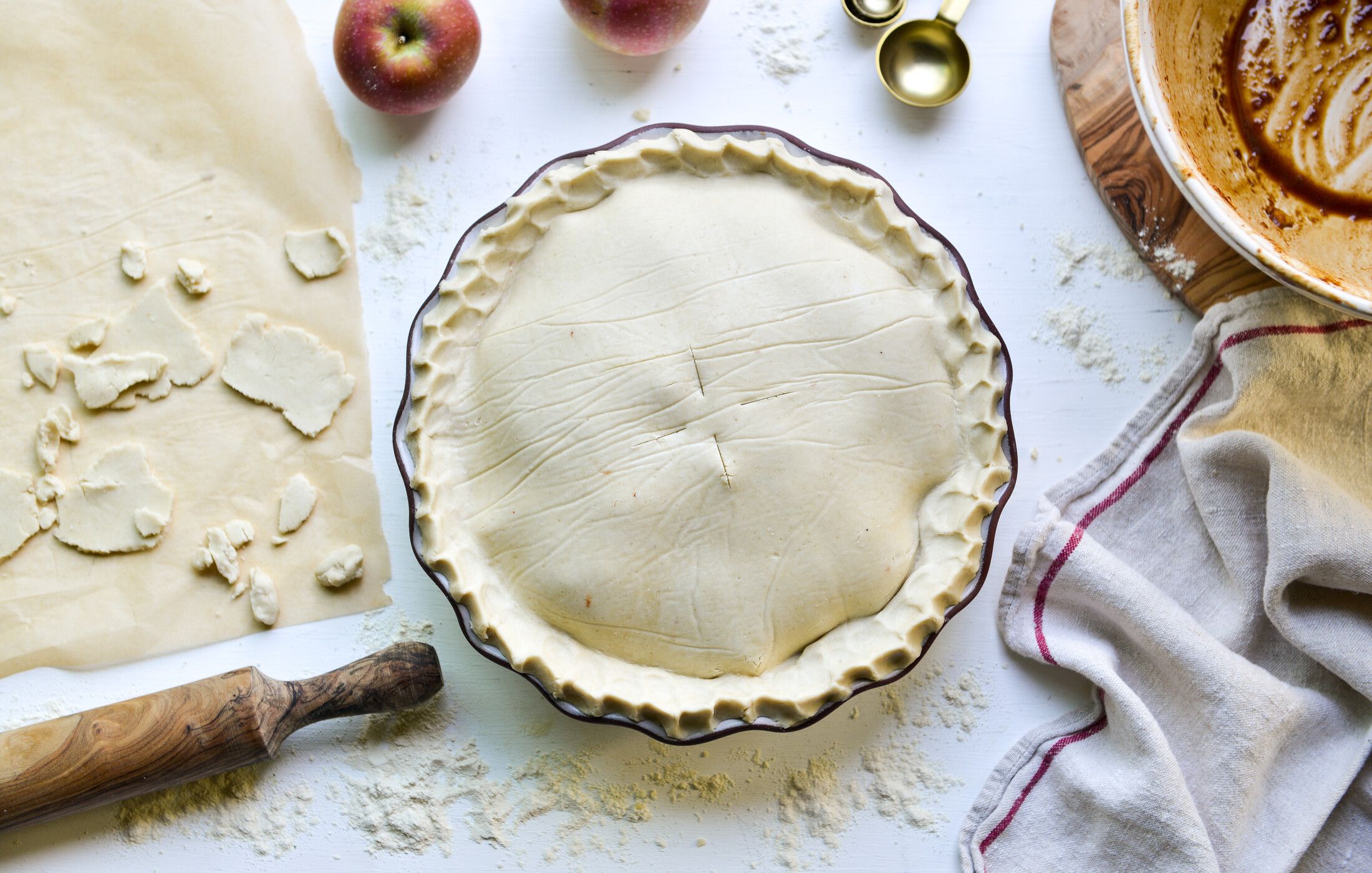 GLUTEN-FREE VEGAN DEEP DISH APPLE PIE-3