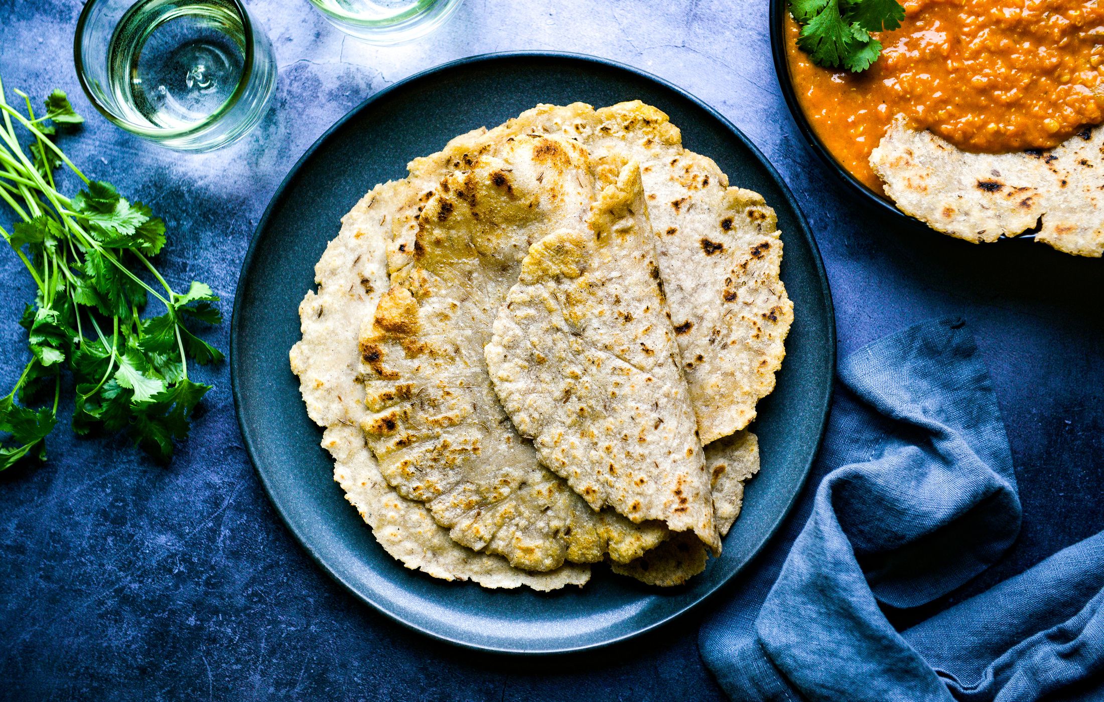 GLUTEN-FREE INDIAN FLATBREAD VEGAN-1