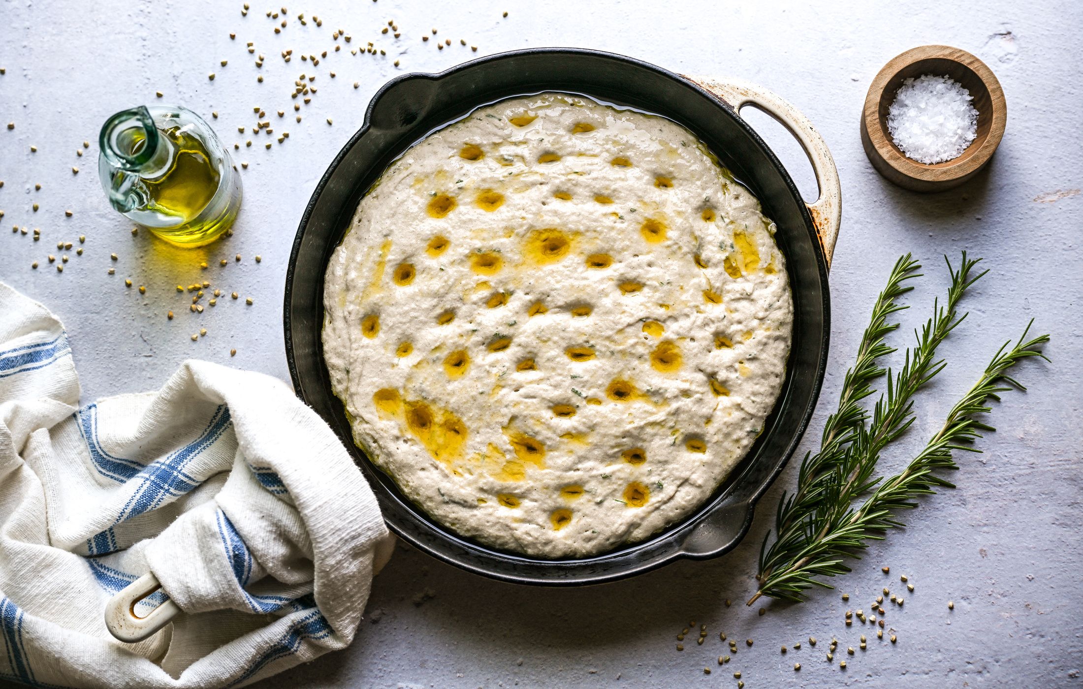 GLUTEN-FREE VEGAN ROSEMARY BUCKWHEAT FOCACCIA BREAD-12