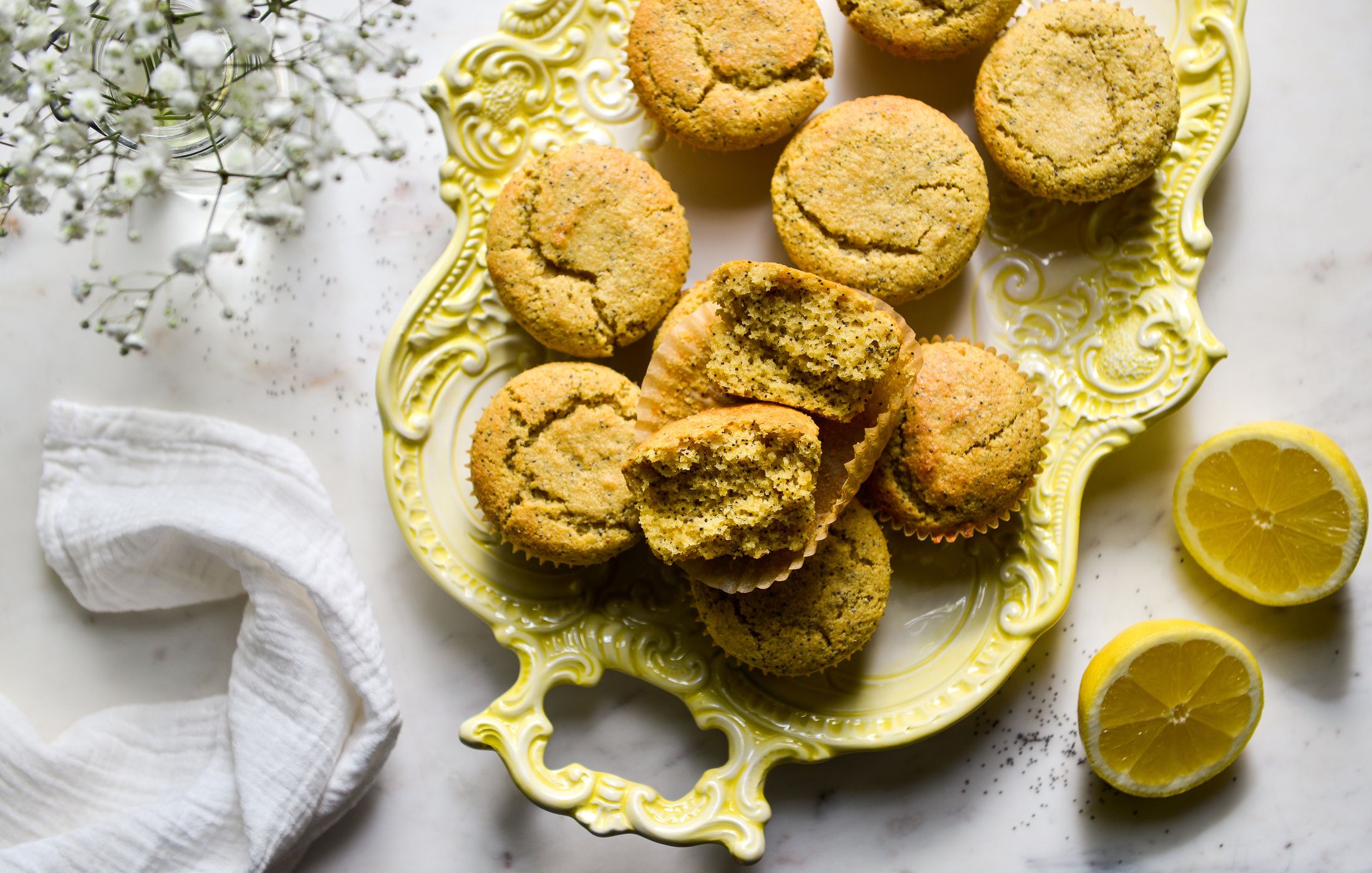 GRAIN-FREE ALMOND FLOUR LEMON POPPYSEED MUFFINS-2