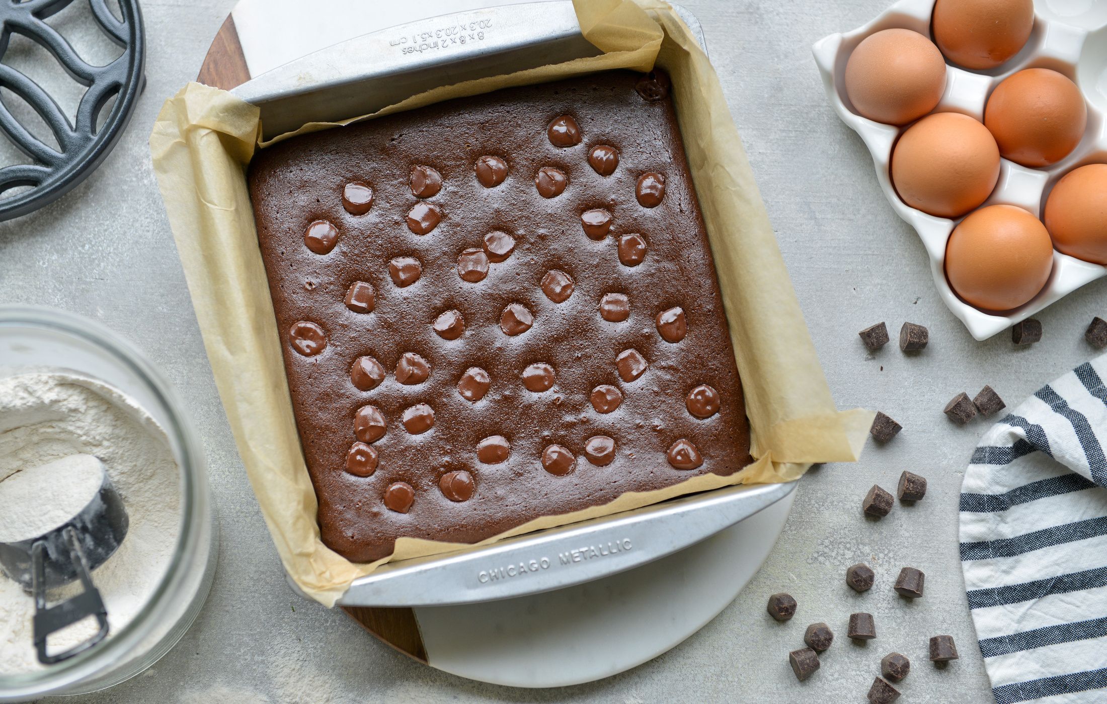 GRAIN-FREE CASSAVA FLOUR BROWNIES-1