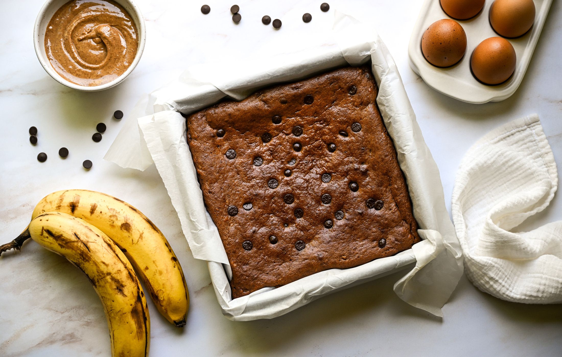 GRAIN-FREE PALEO BANANA ALMOND BUTTER BREAD-1