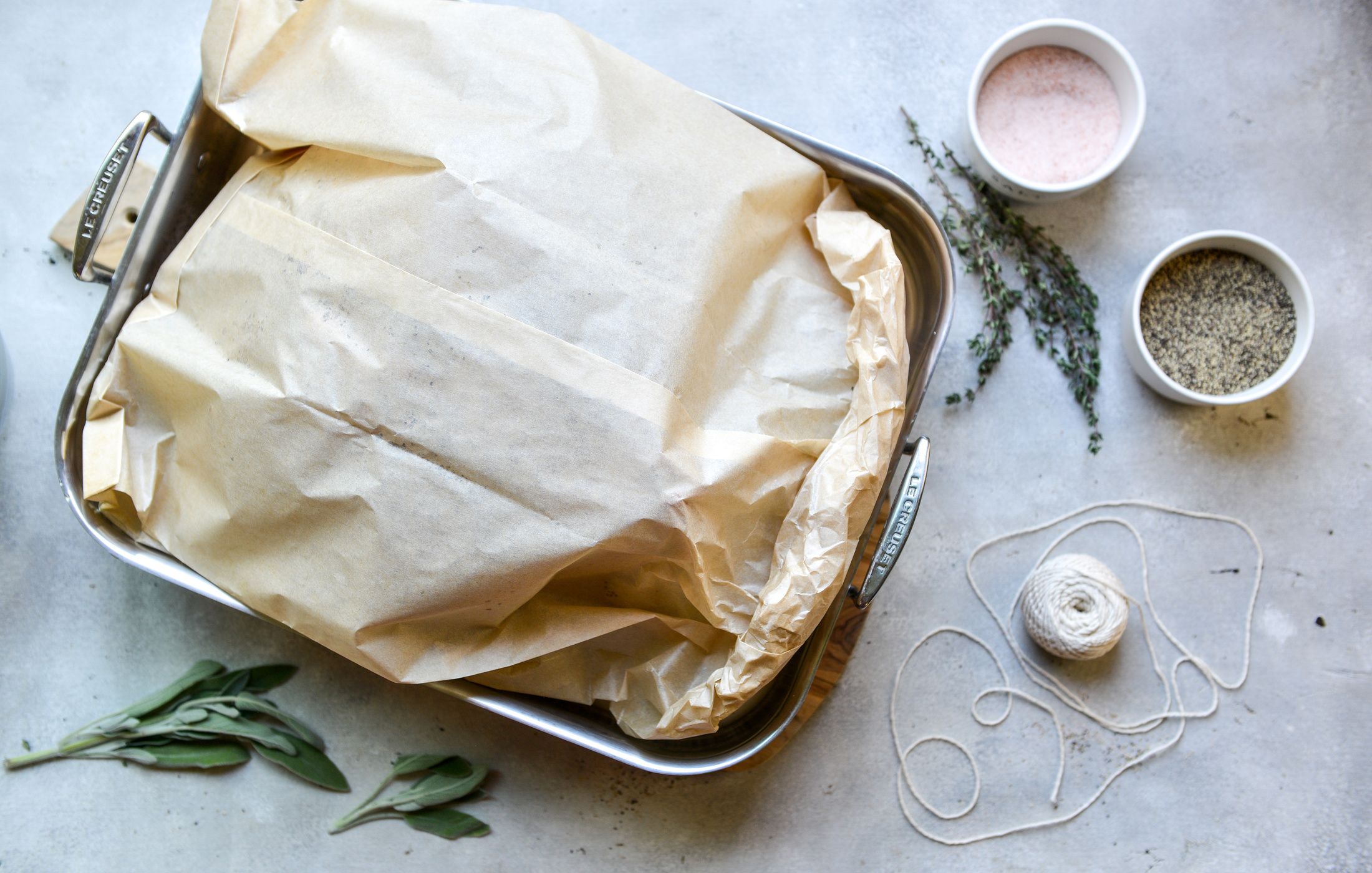 HERB ROASTED WHOLE TURKEY IN PARCHMENT PAPER-2