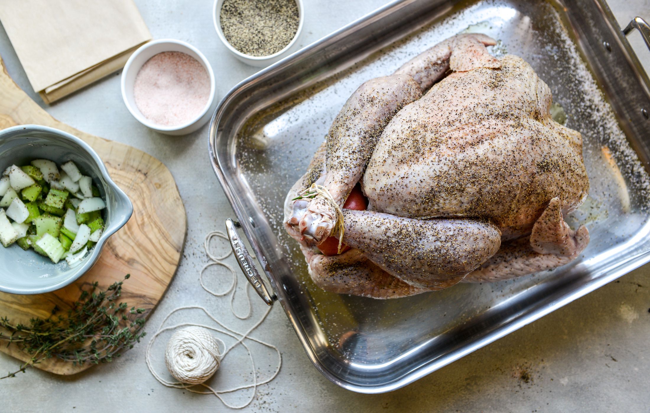 HERB ROASTED WHOLE TURKEY IN PARCHMENT PAPER-4