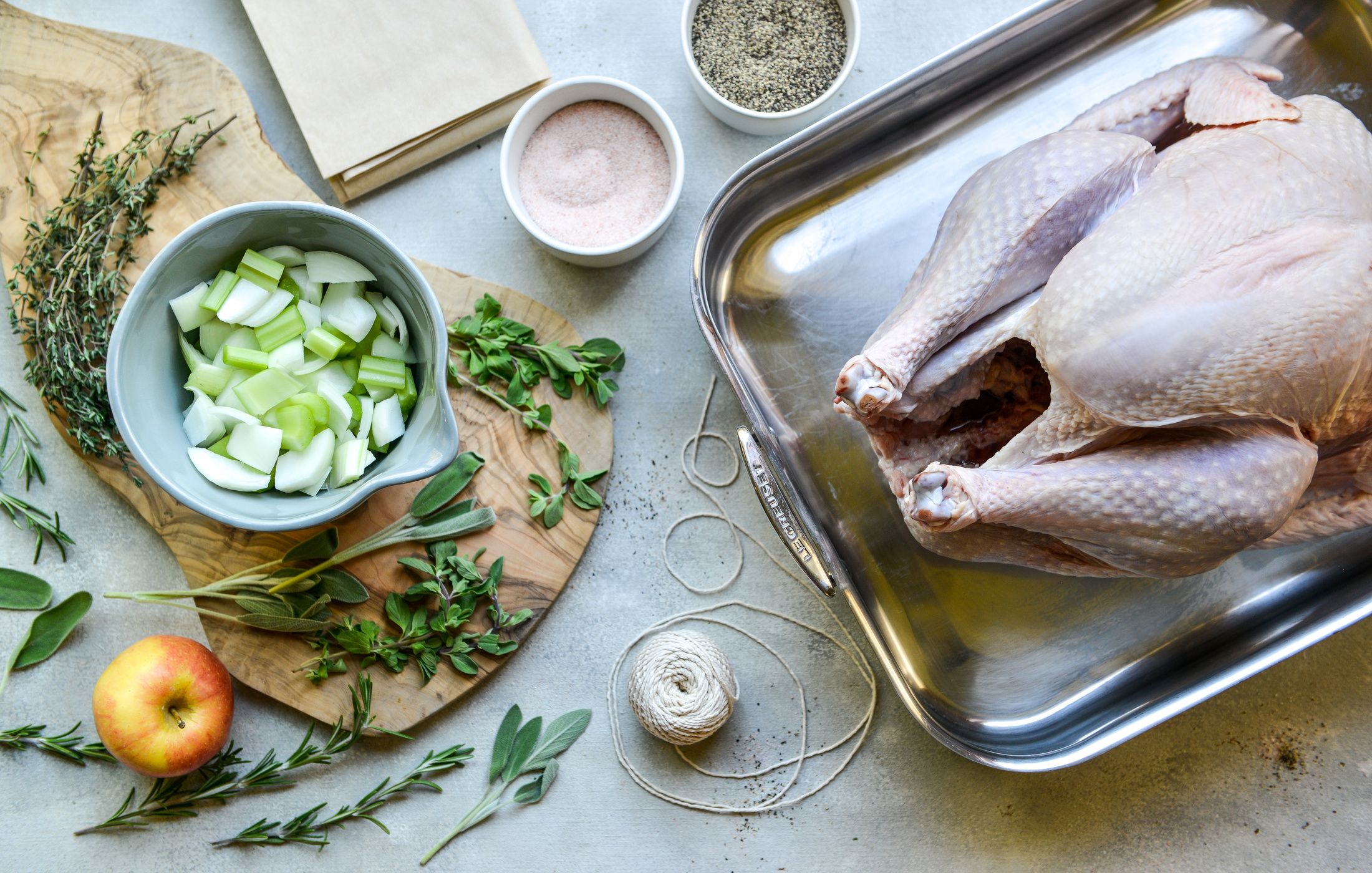 HERB ROASTED WHOLE TURKEY IN PARCHMENT PAPER-5