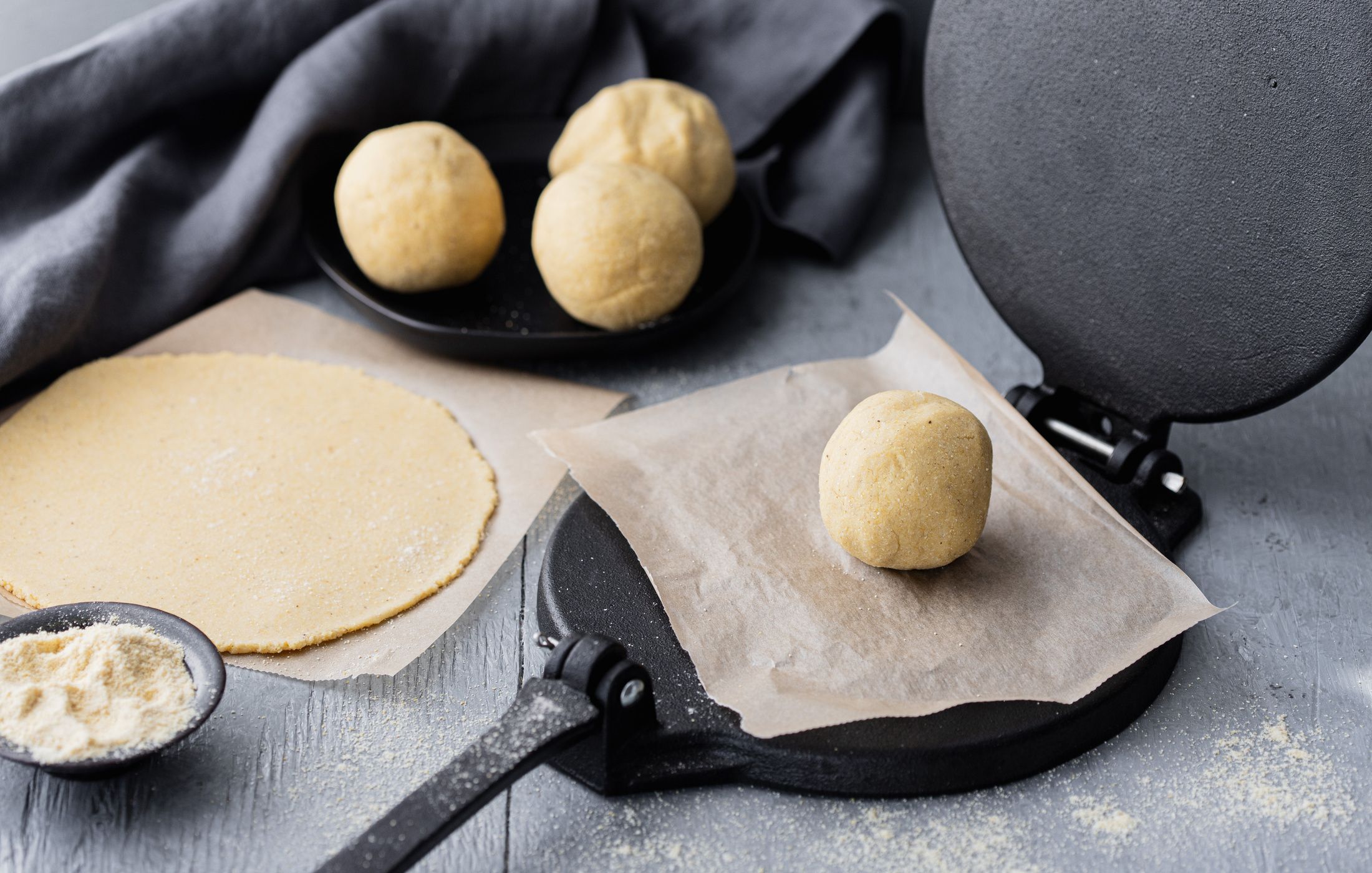 Homemade Corn Tortillas
