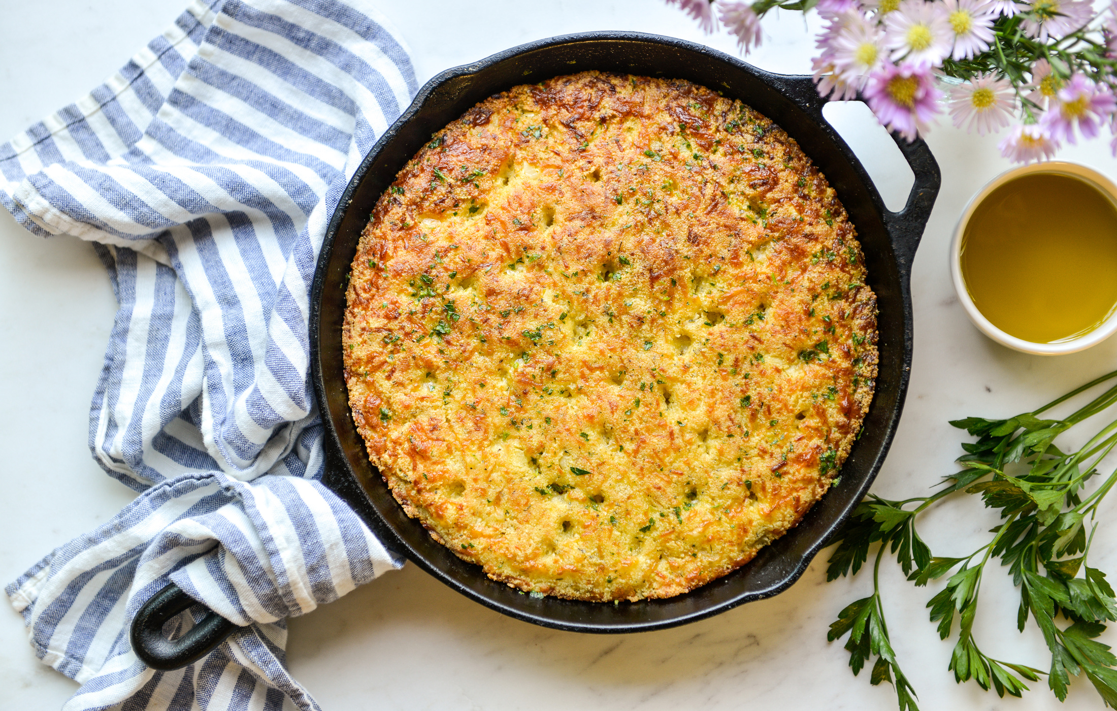 KETO HERBED FOCACCIA BREAD-1