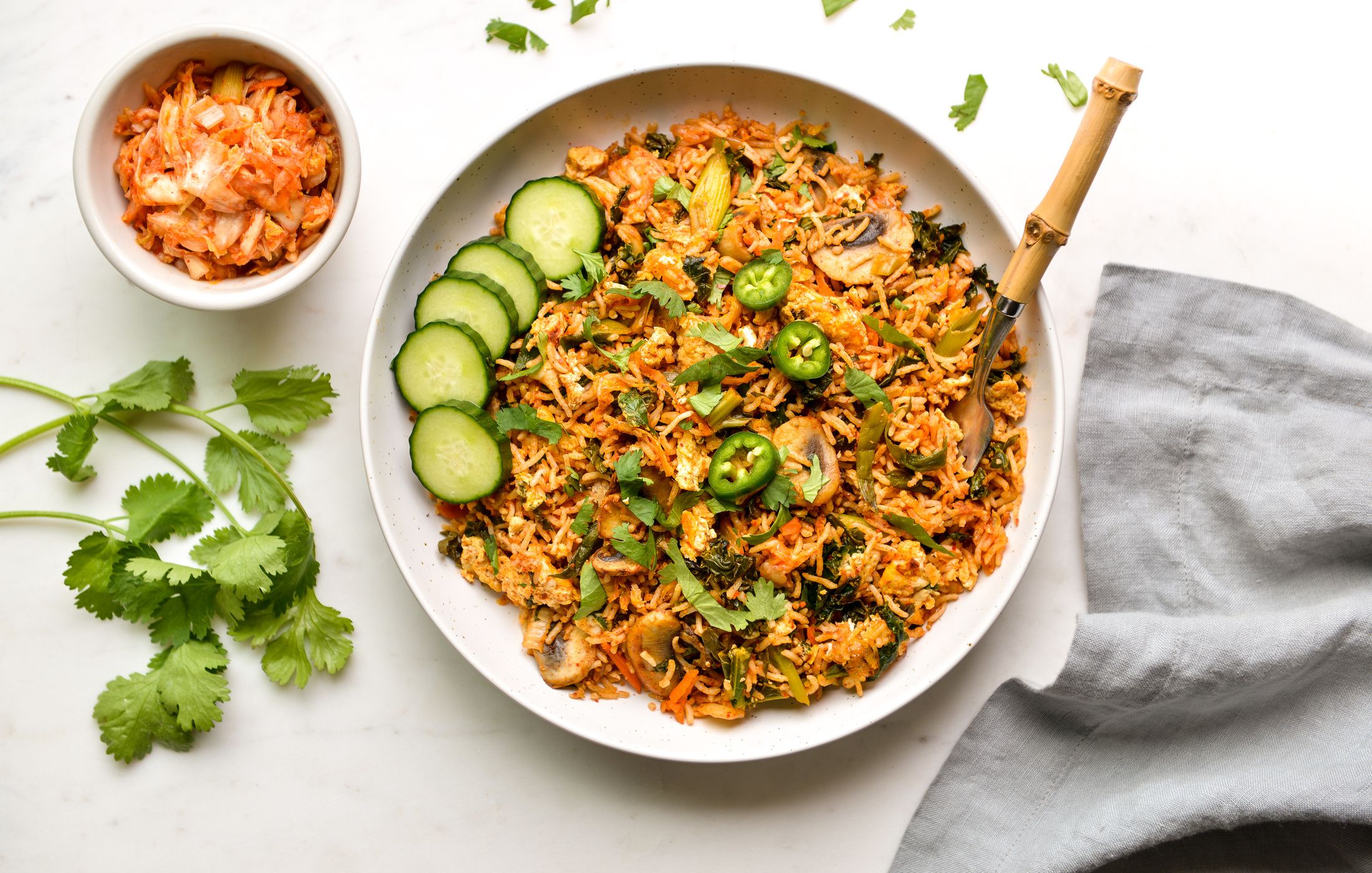 KIM CHI AND EGG FRIED RICE-2