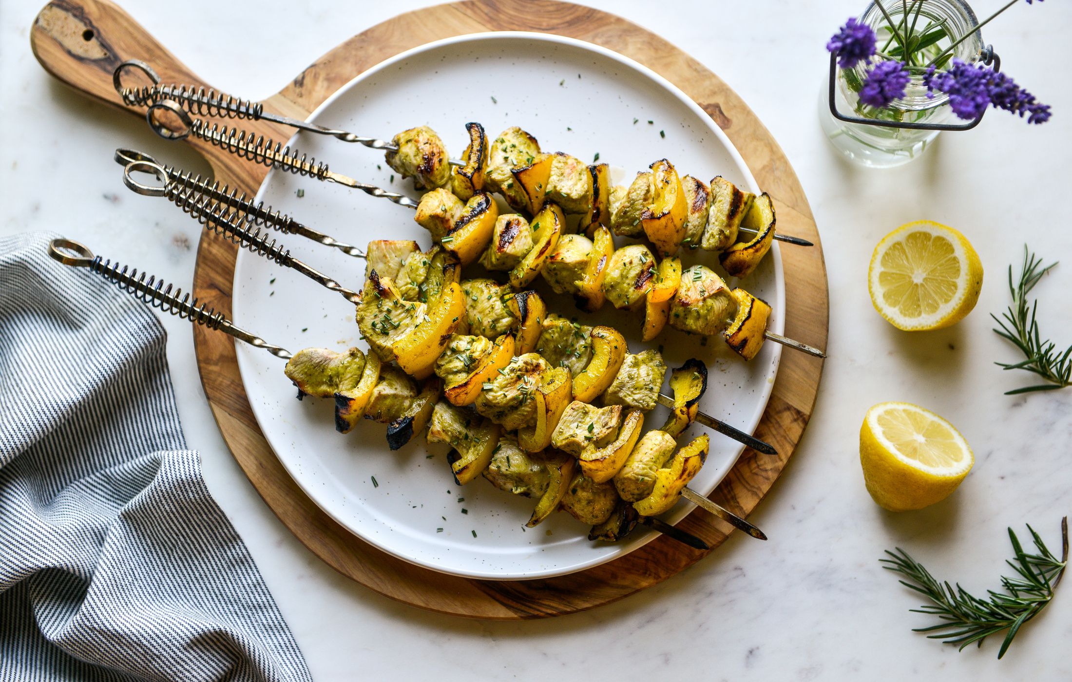 LEMON-ROSEMARY CHICKEN KEBOBS-1