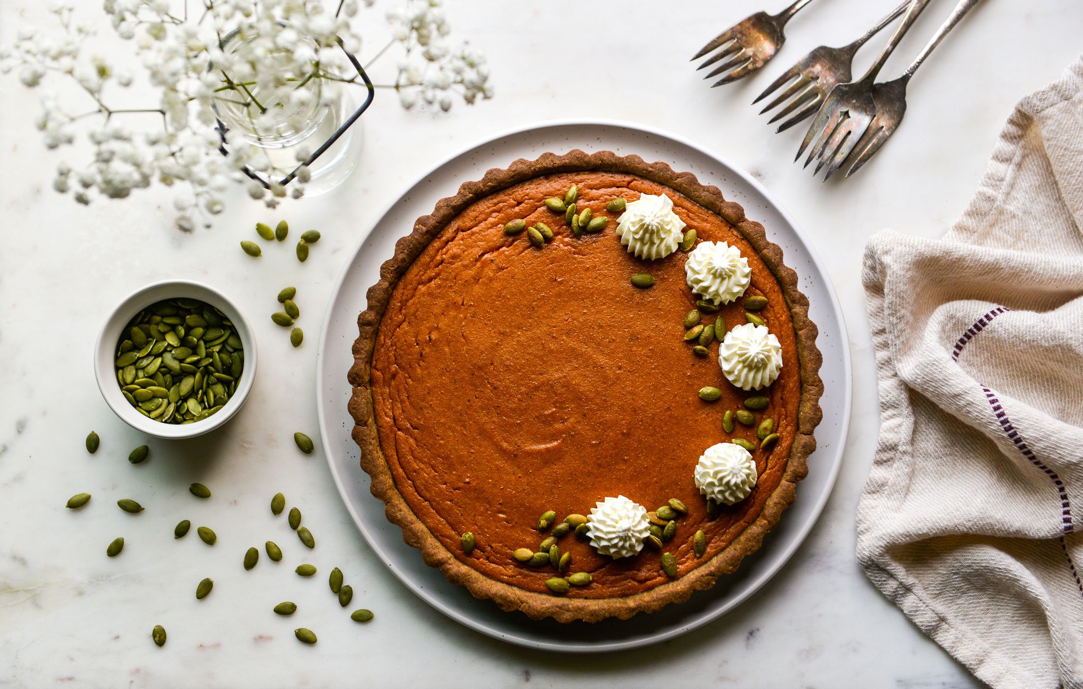 LOW-OXALATE GLUTEN-FREE GINGERBREAD PUMPKIN TART-1 