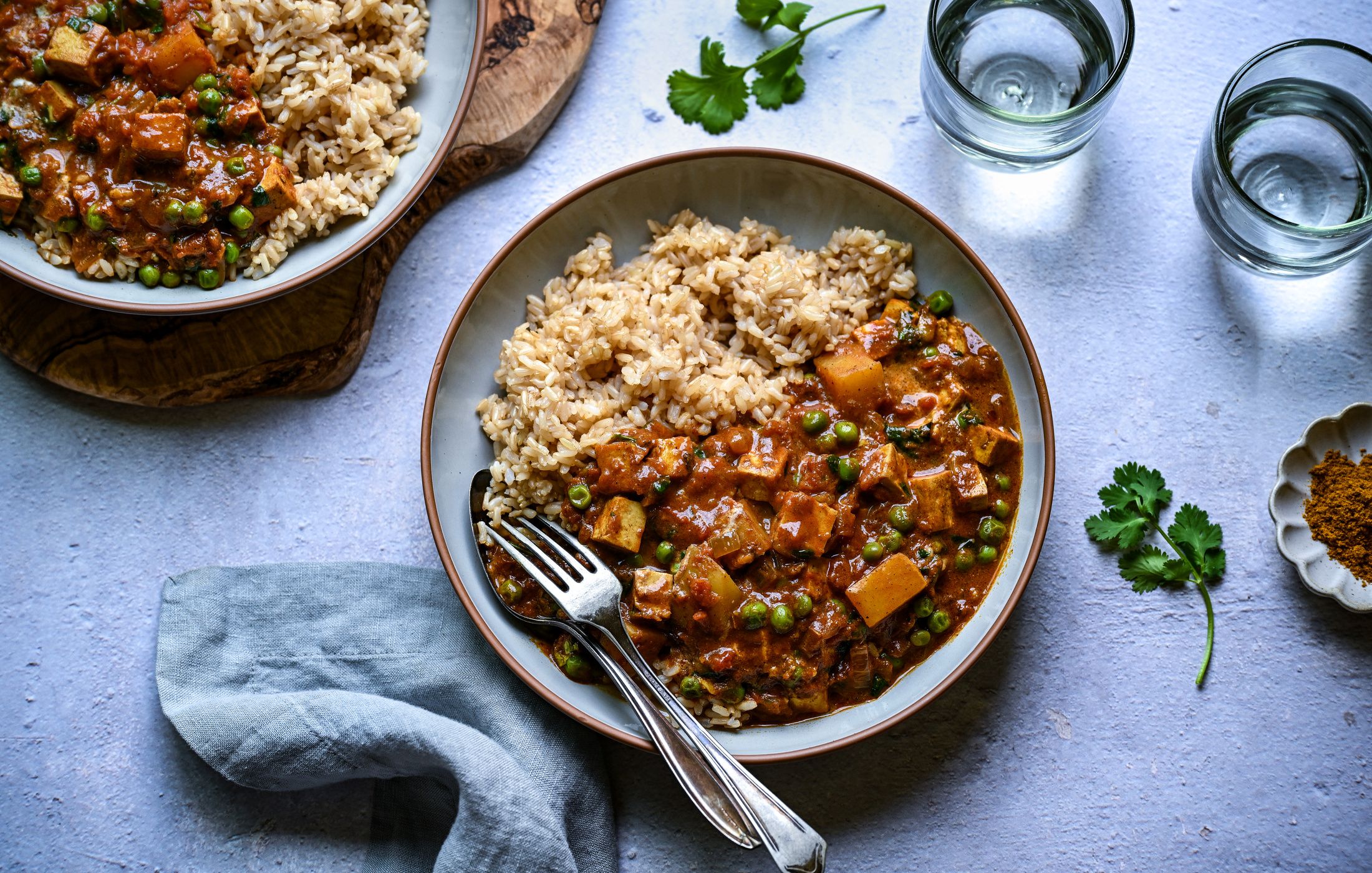 MADRAS TOFU AND POTATO CURRY-1