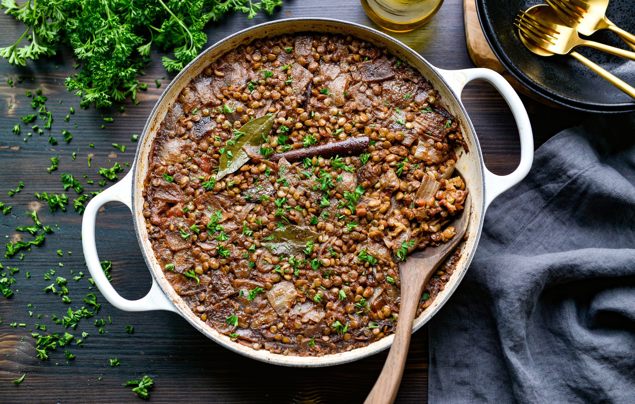 MIDDLE EASTERN LENTIL AND RICE STEW-1
