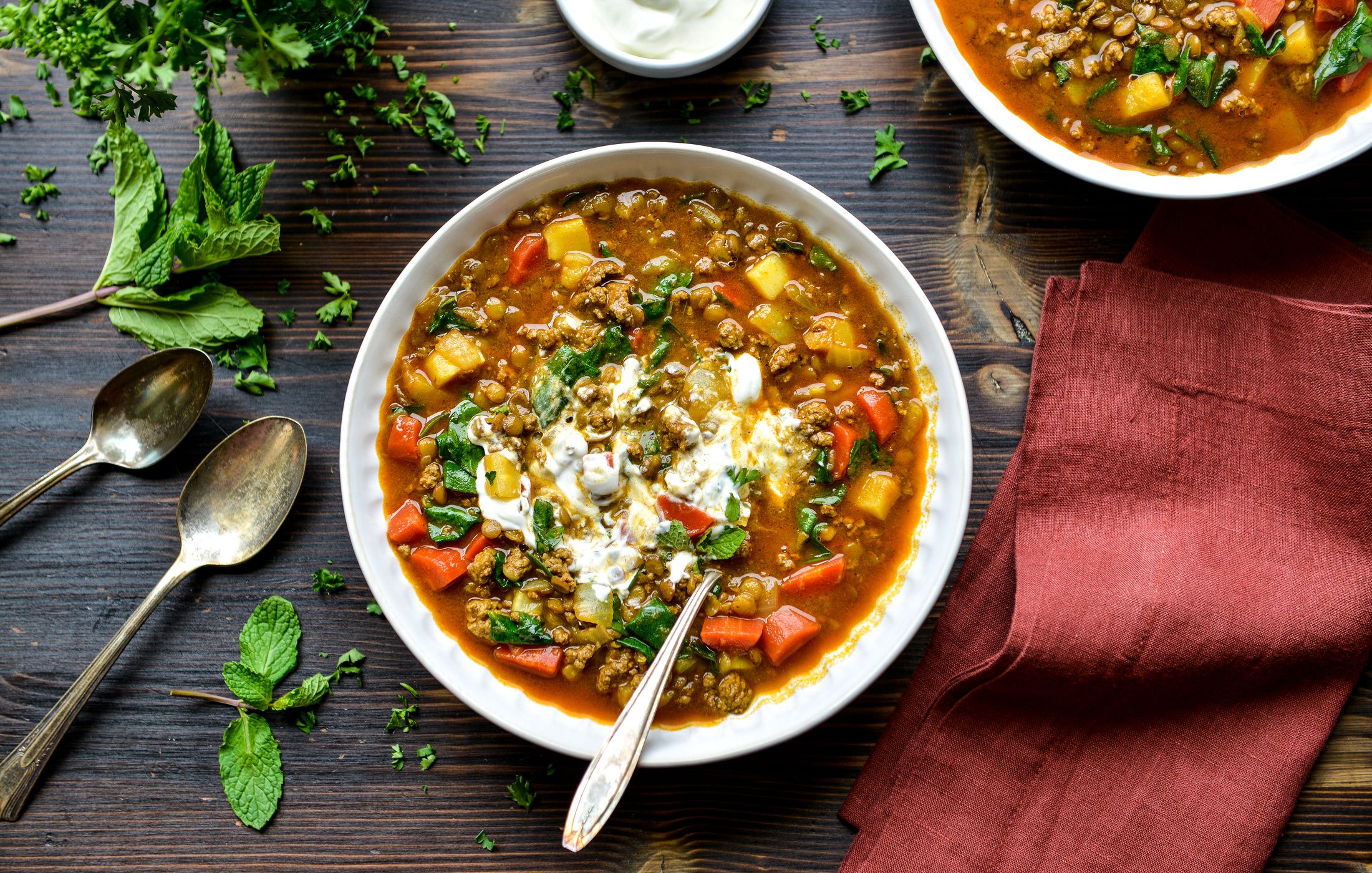 MOROCCAN LAMB AND LENTIL STEW-2